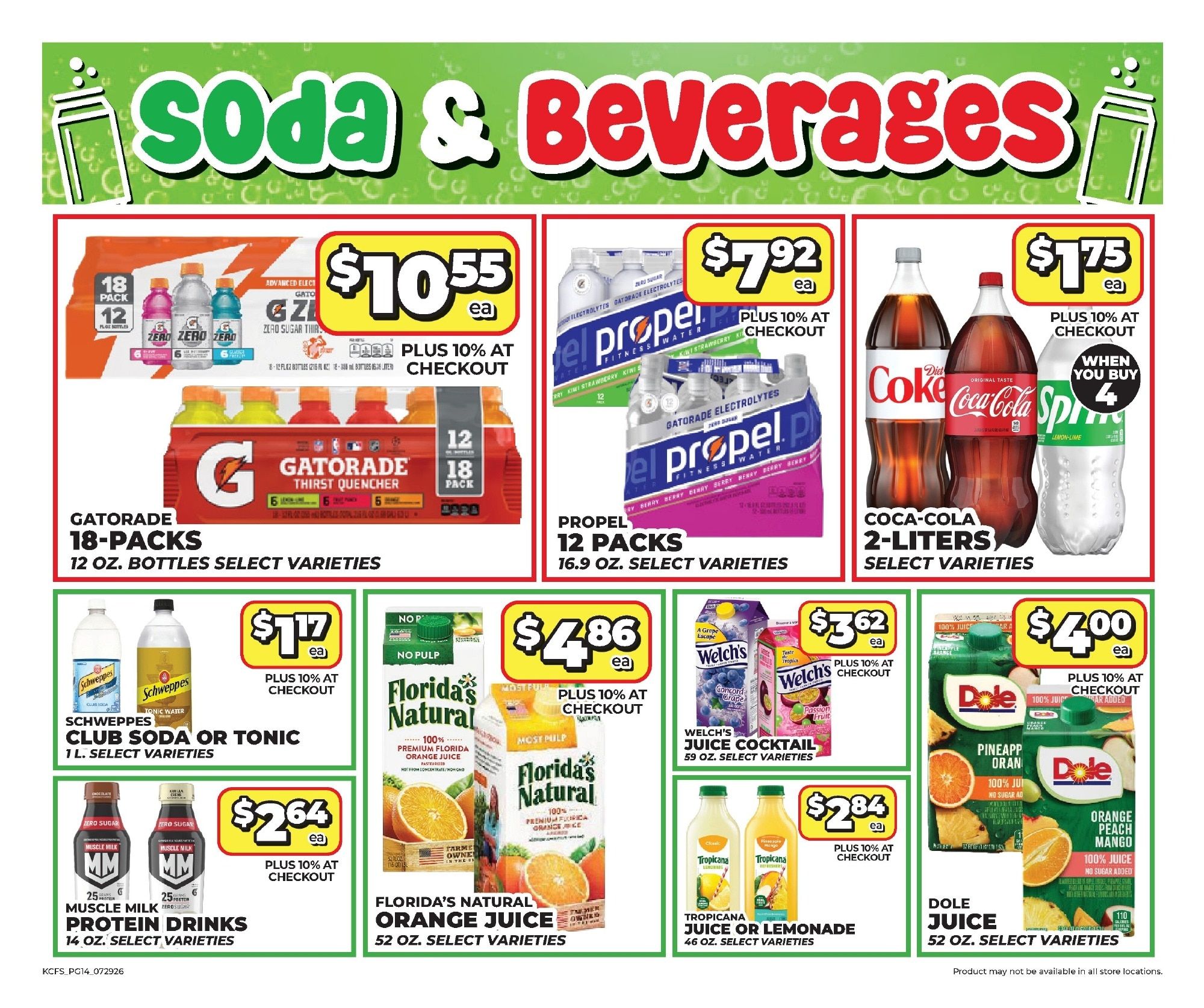 King Food Saver (Kansas, Missouri) Monthly Digital Deals Weekly Ad July 29 - August 25, 2026