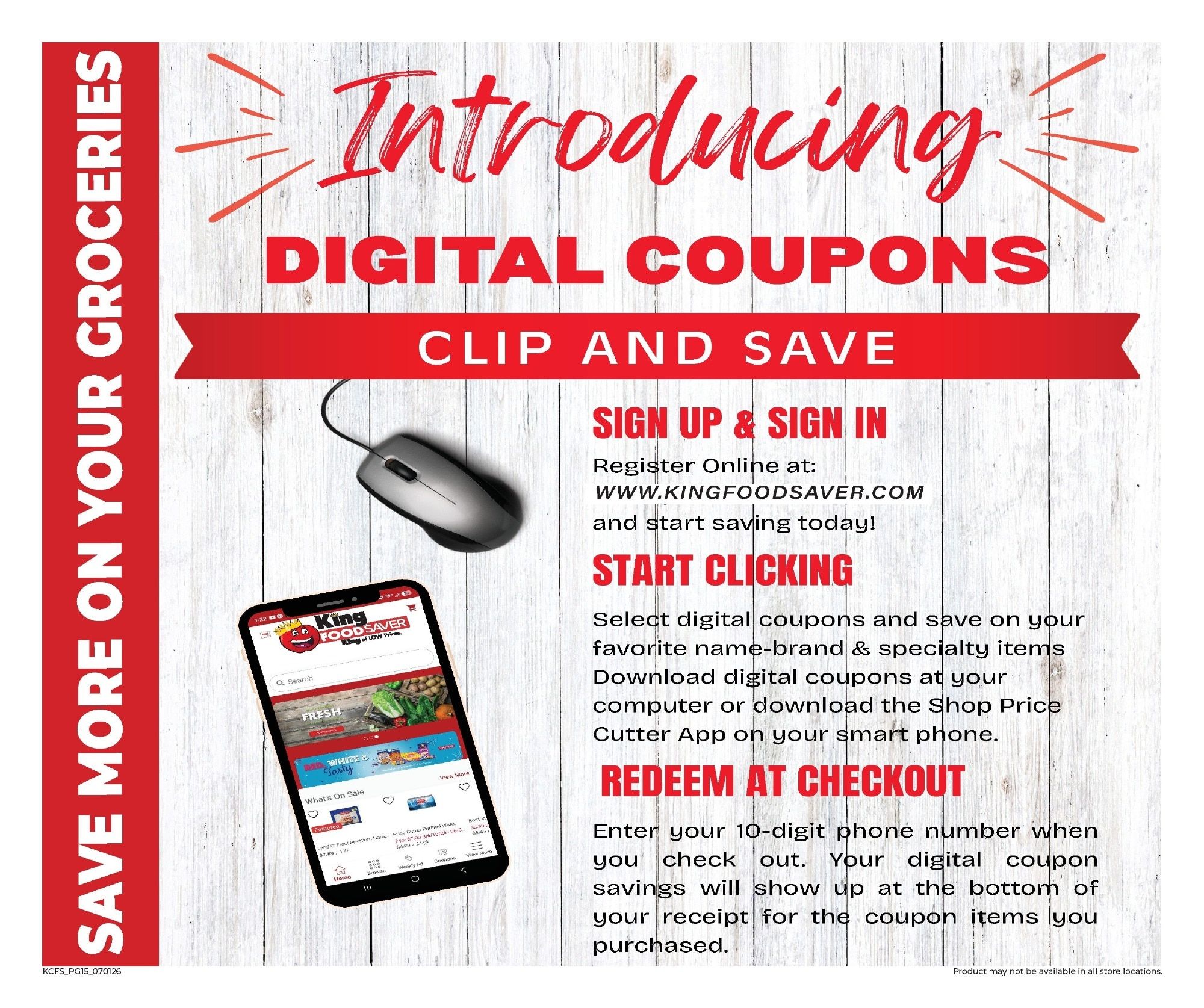 King Food Saver (Kansas, Missouri) Monthly Digital Deals Weekly Ad July 29 - August 25, 2026