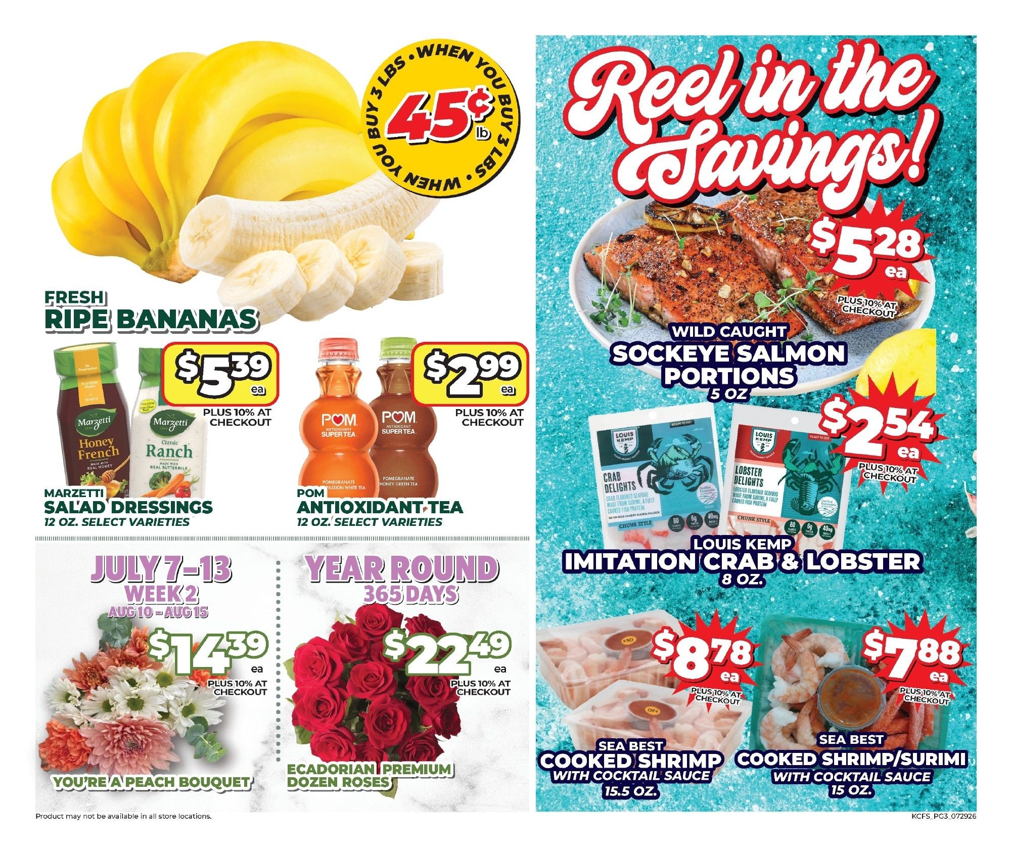 King Food Saver (Kansas, Missouri) Monthly Digital Deals Weekly Ad July 29 - August 25, 2026