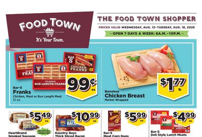 Lewis Food Town Weekly Ad August 12 - 18, 2026