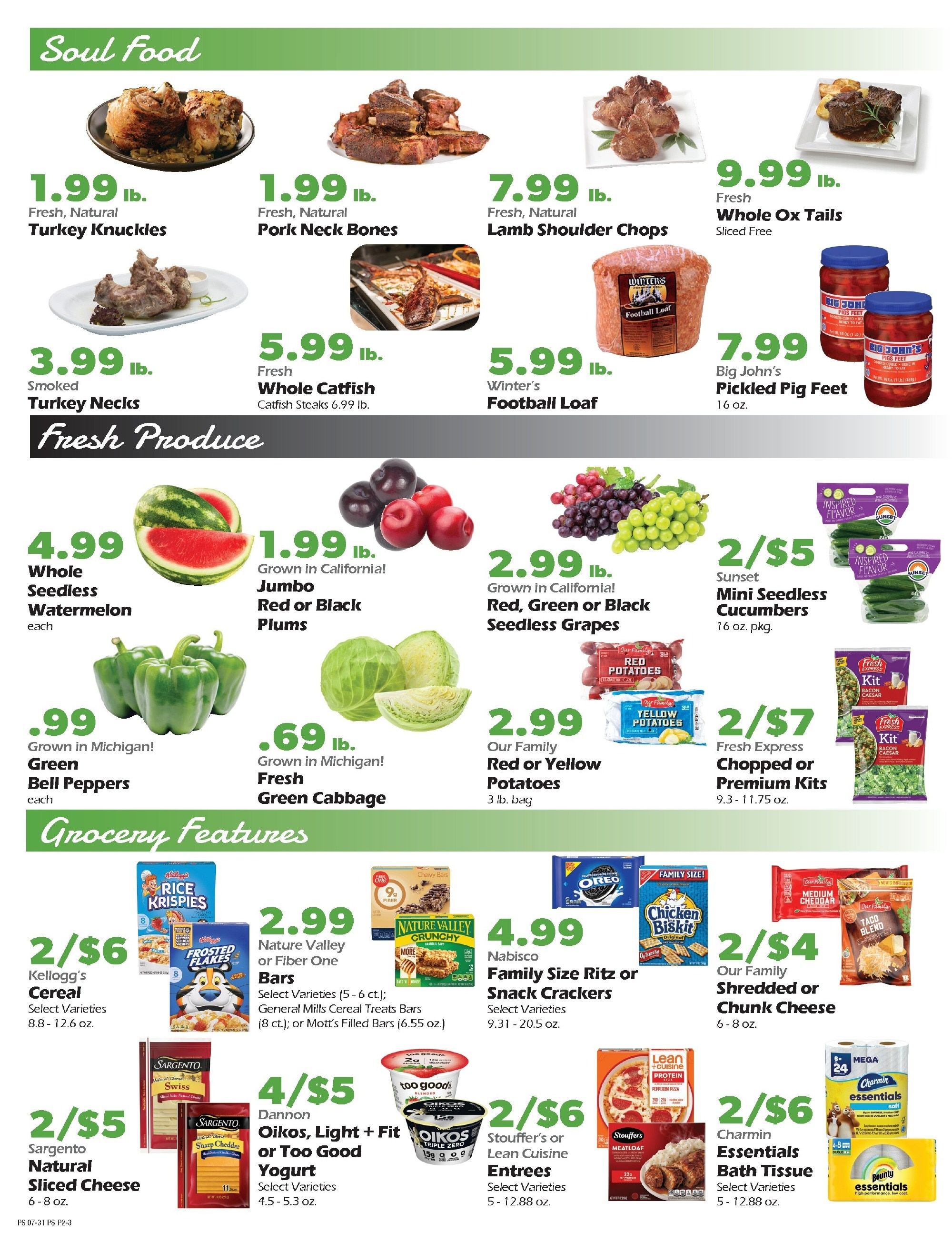 Park Street Market Weekly Ad July 31 - August 13, 2026