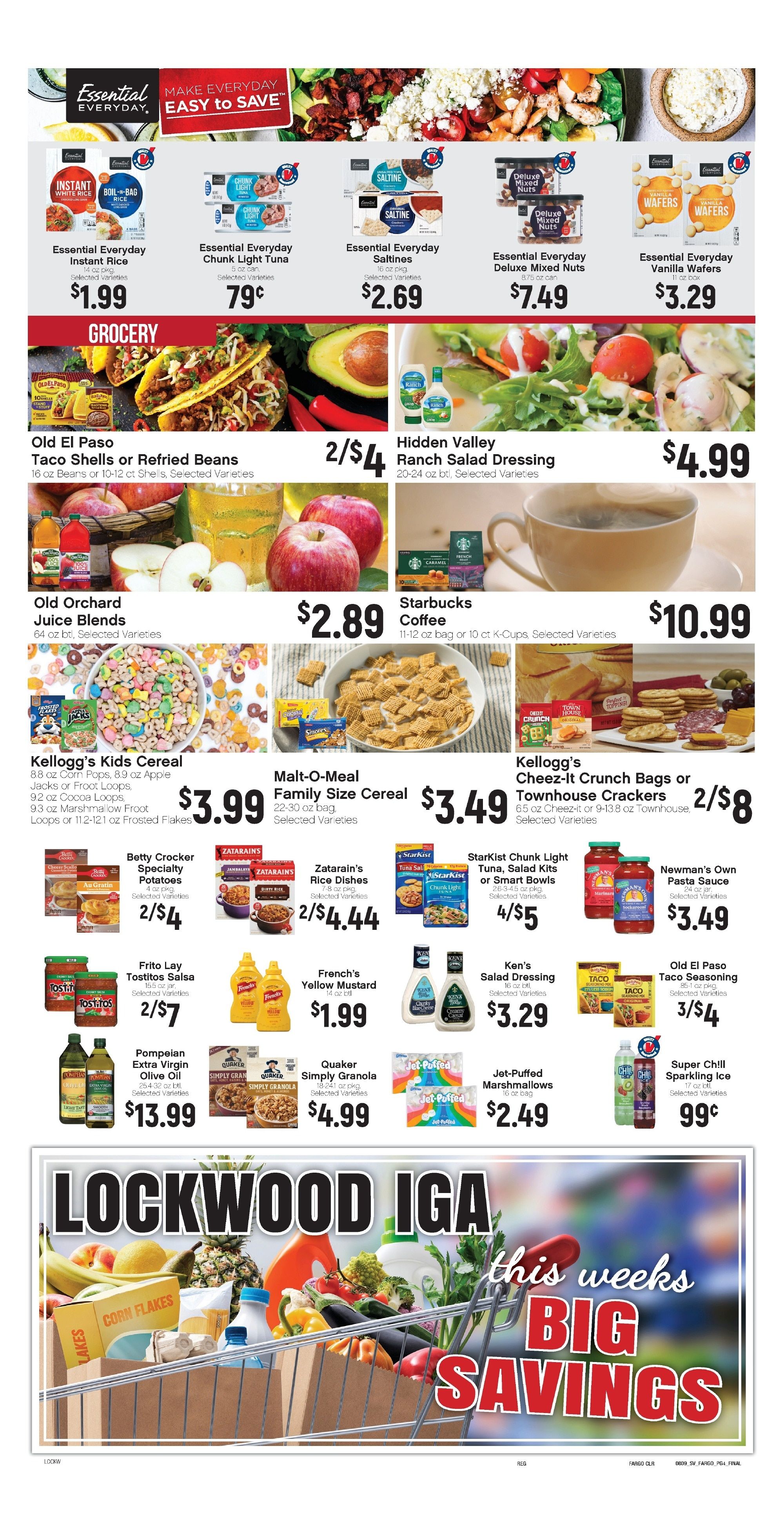 Lockwood IGA Weekly Ad August 12 - 18, 2026