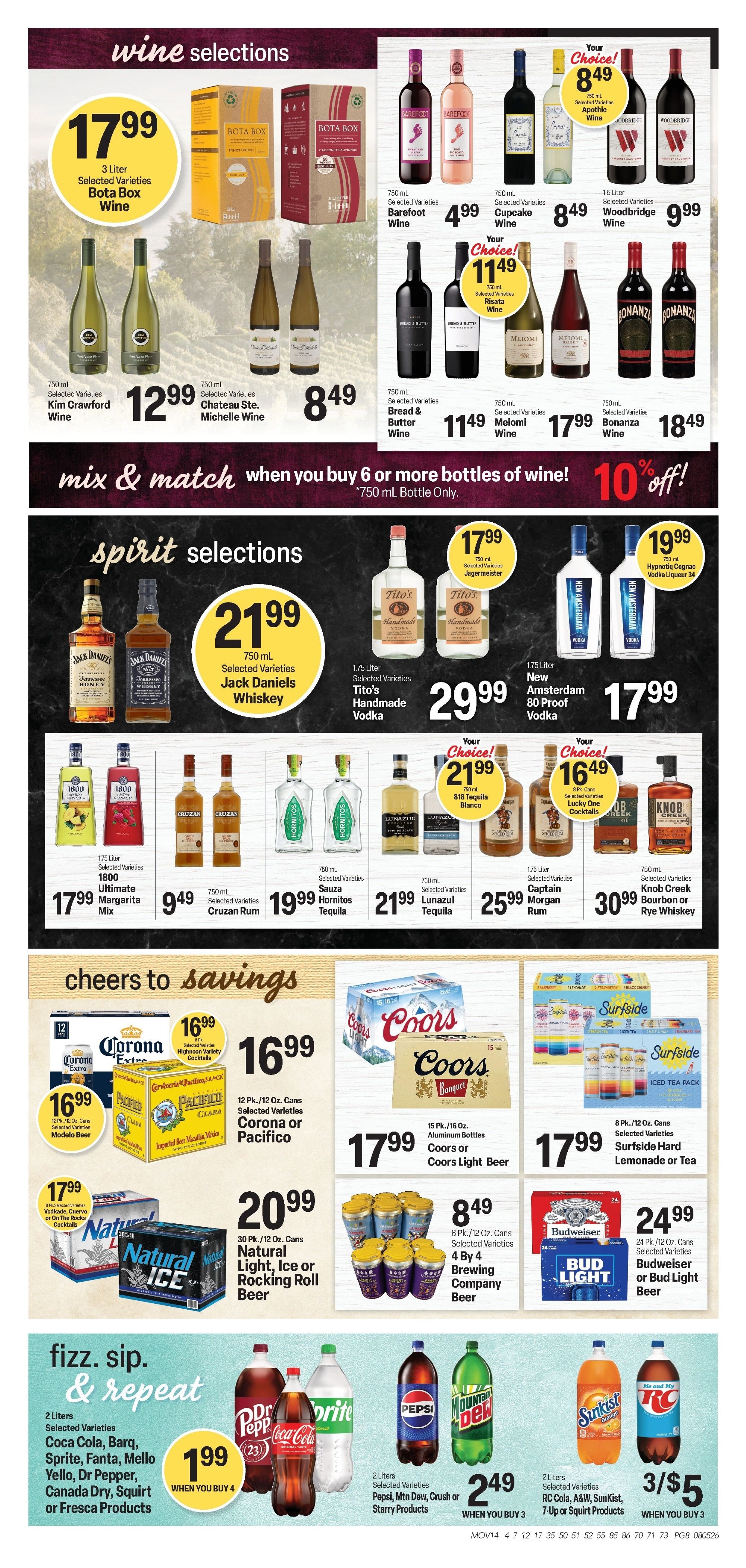 Price Cutter (Fair Grove and other locations, MO) Weekly Ad August 5 - 18, 2026
