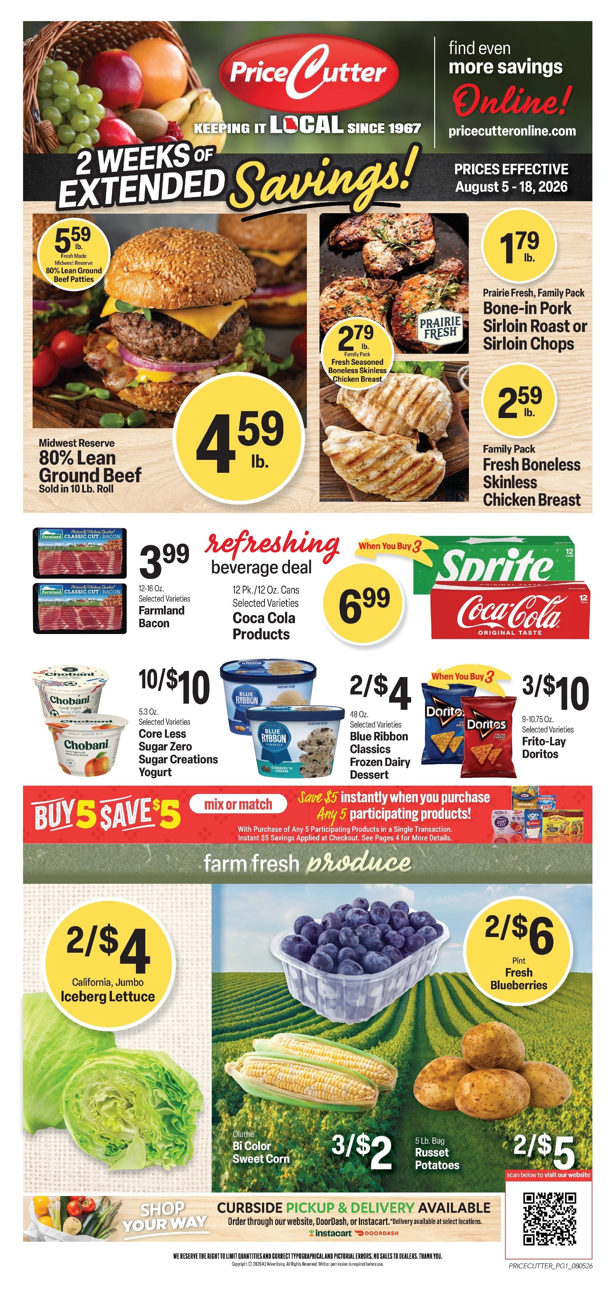 Price Cutter (Waynesville, MO) Weekly Ad August 5 - 18, 2026