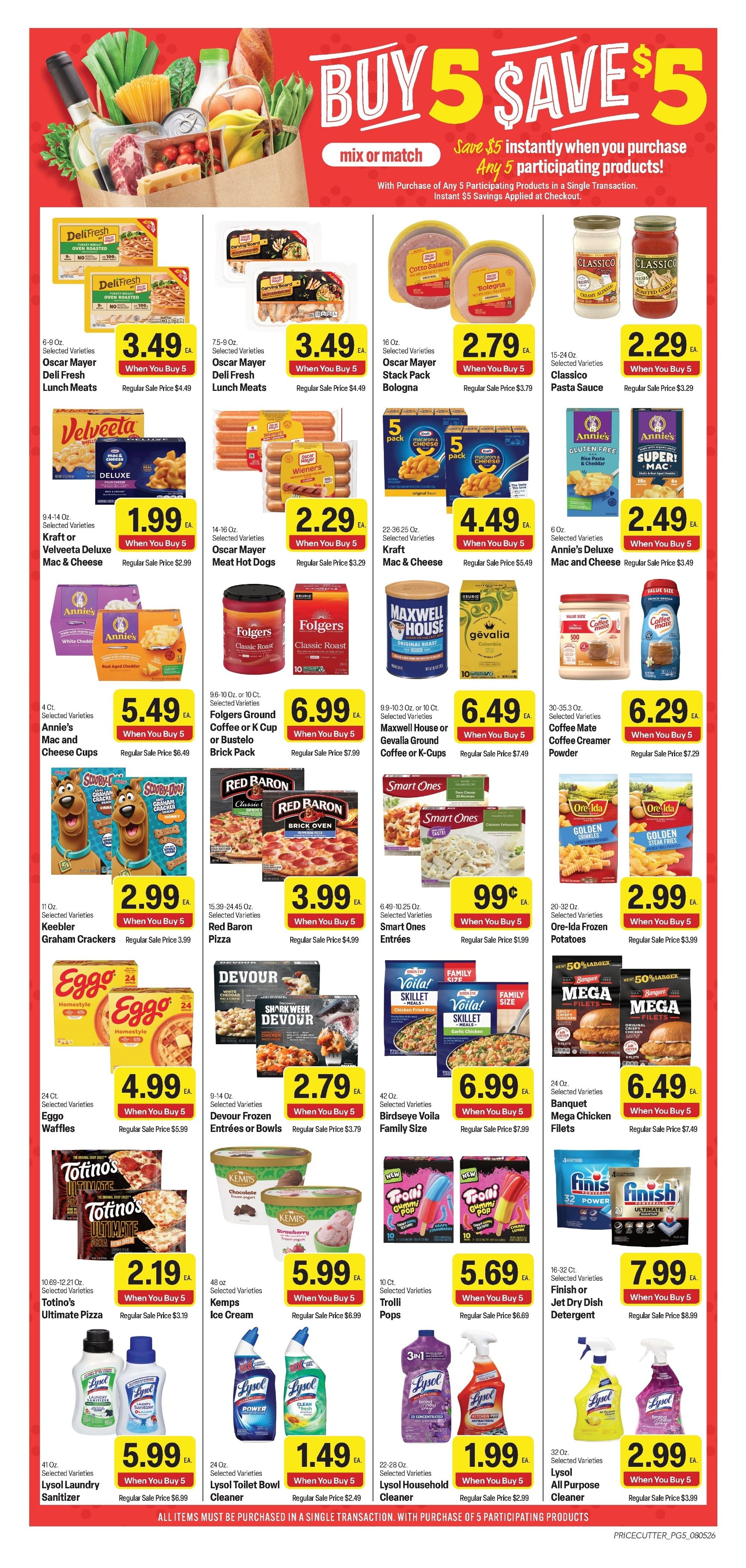 Price Cutter (Waynesville, MO) Weekly Ad August 5 - 18, 2026