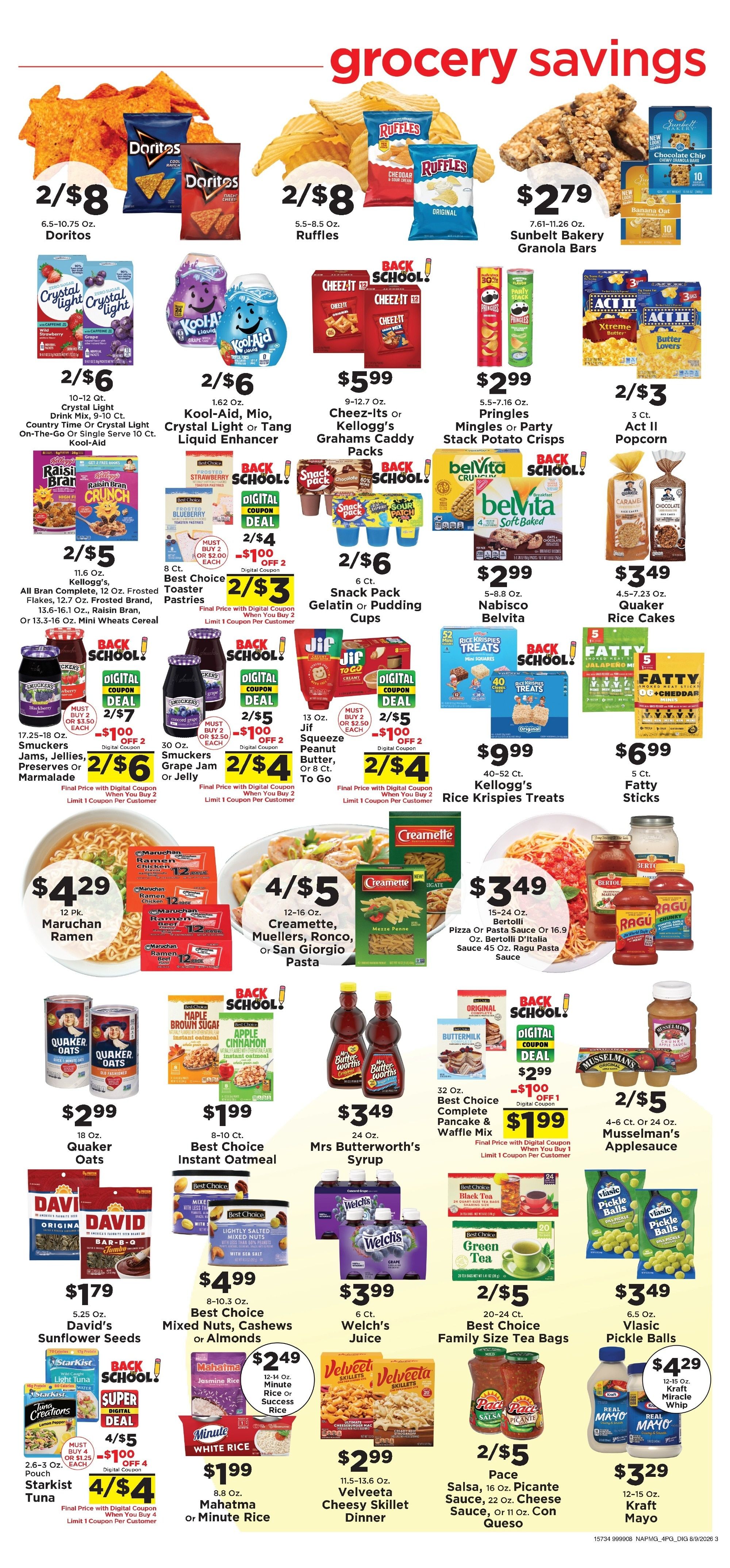 Phillips Family Grocery Weekly Ad August 10 - 16, 2026