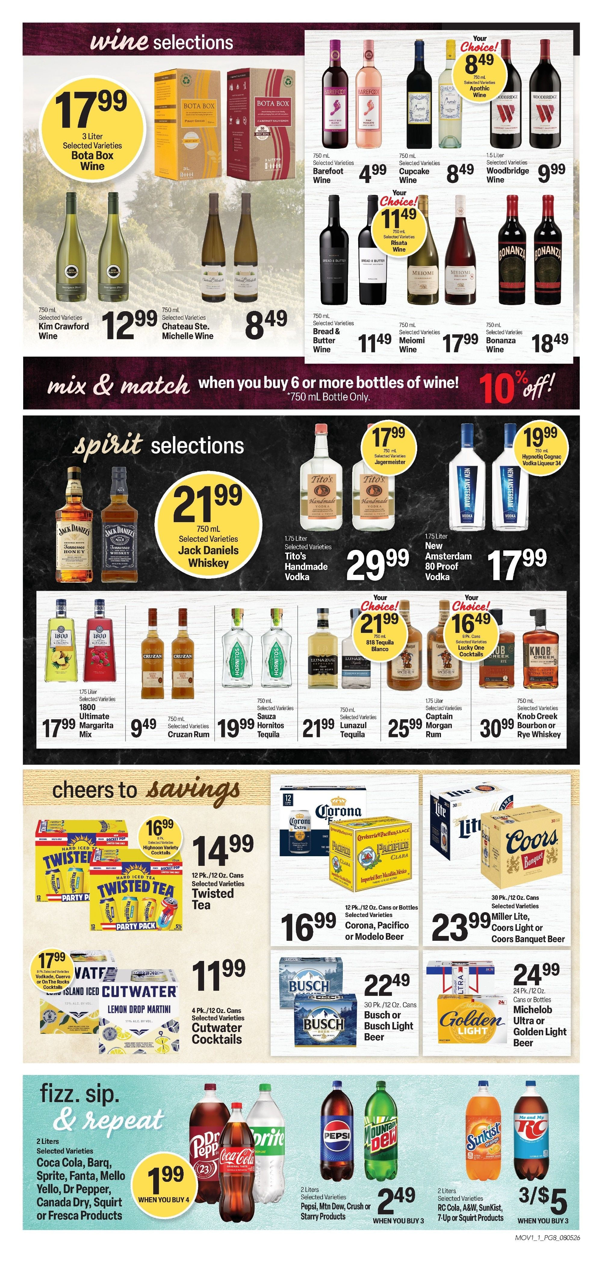 Price Cutter (House Springs, MO) Weekly Ad August 5 - 18, 2026