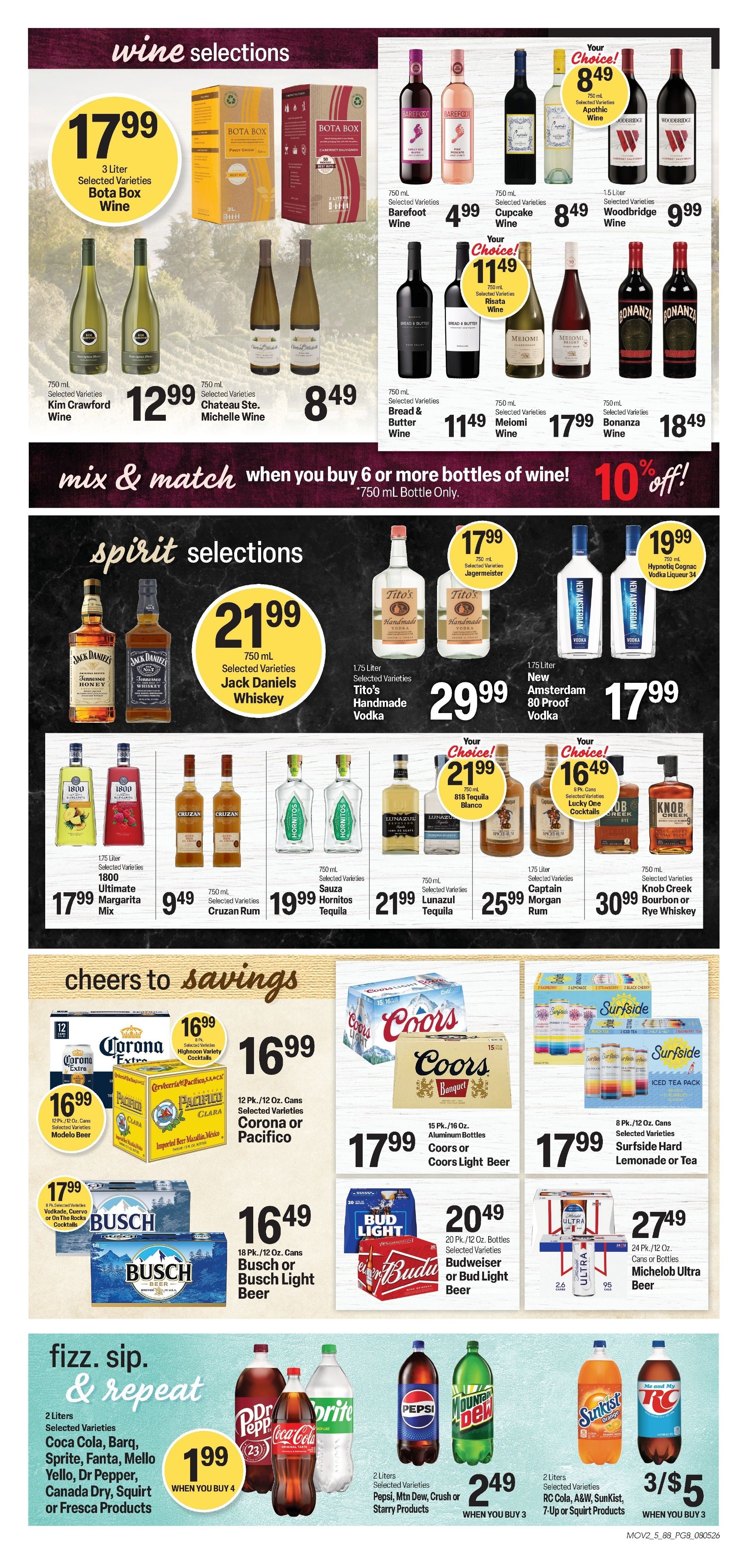 Price Cutter (Monett, MO) Weekly Ad August 5 - 18, 2026