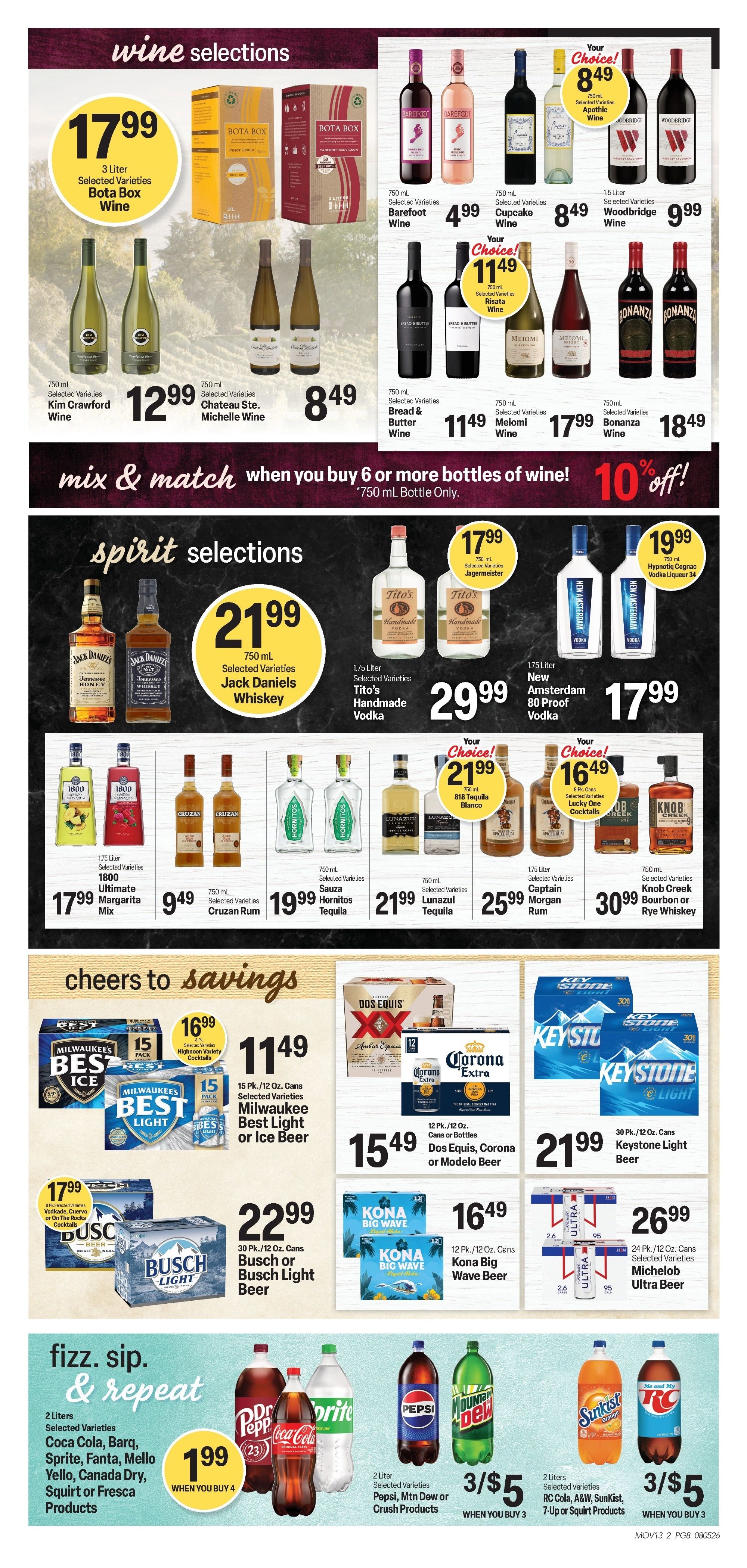 Price Cutter (New Madrid, MO) Weekly Ad August 5 - 18, 2026