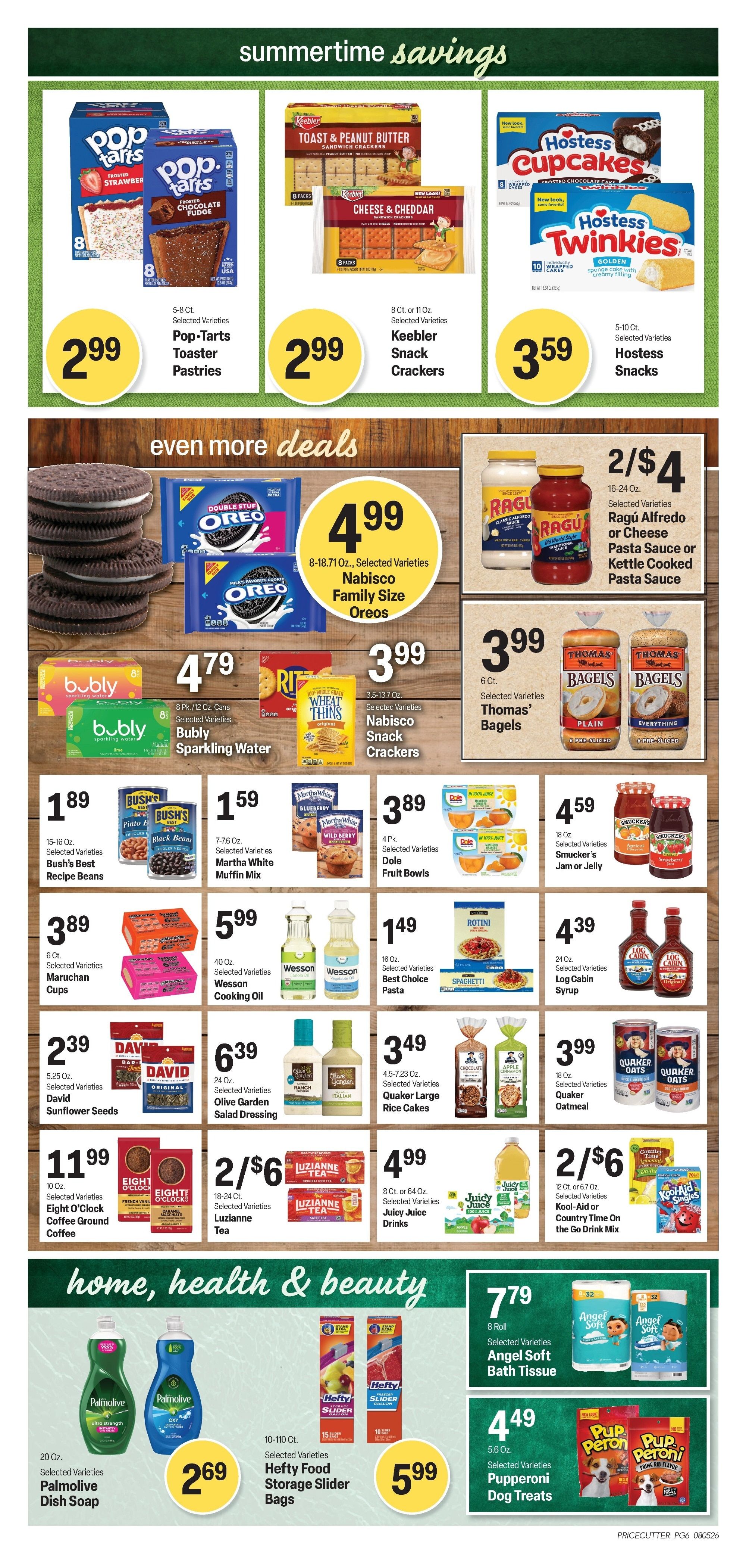 Price Cutter (Seymour, MO) Weekly Ad August 5 - 18, 2026