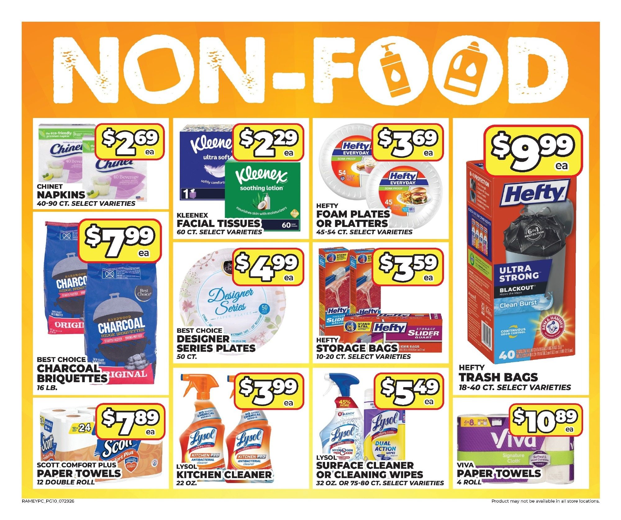 Price Cutter Monthly Digital Deals Weekly Ad July 29 - August 25, 2026