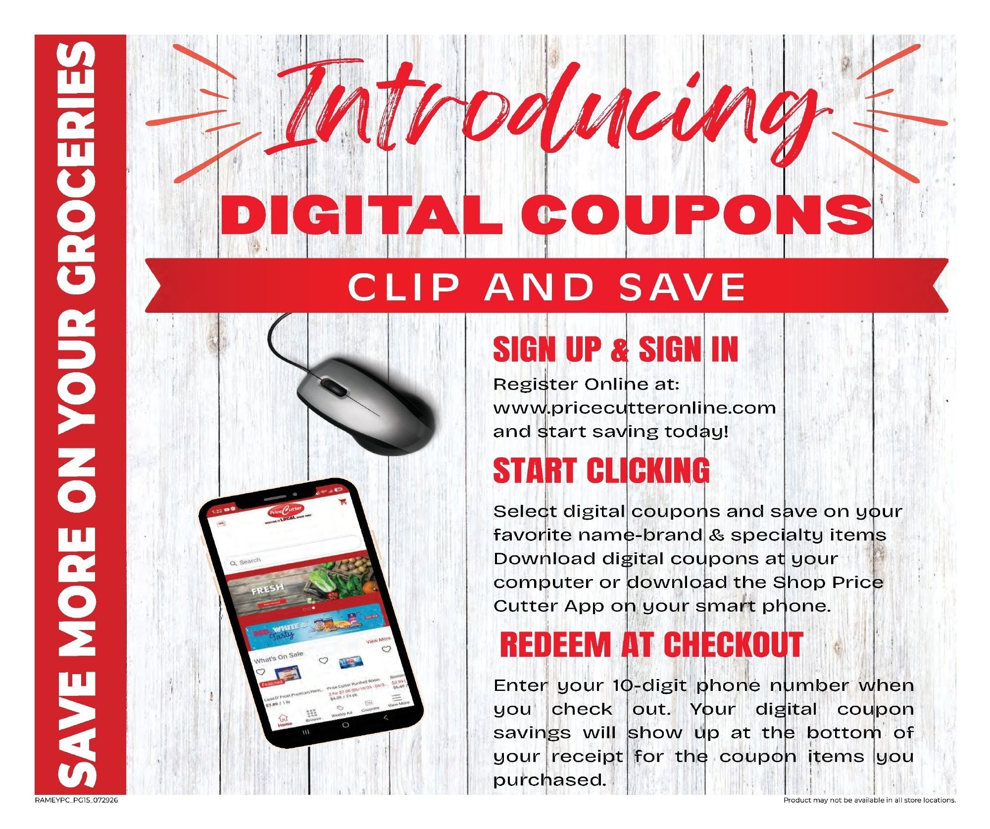 Price Cutter Monthly Digital Deals Weekly Ad July 29 - August 25, 2026