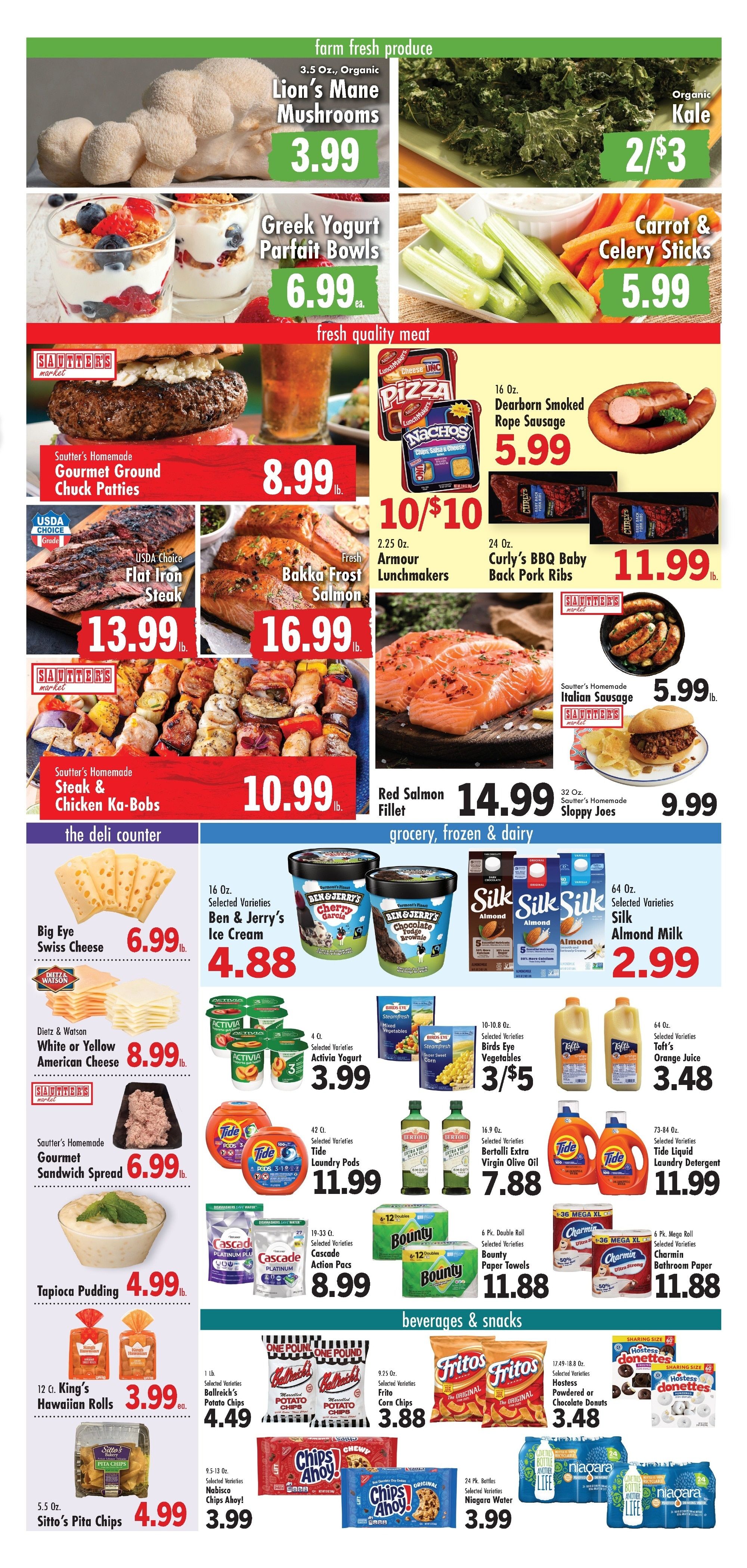 Sautter's Market Weekly Ad August 9 - 15, 2026