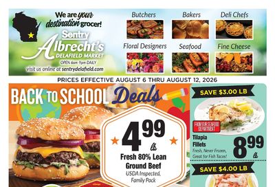 Sentry Delafield Weekly Ad August 6 - 12, 2026