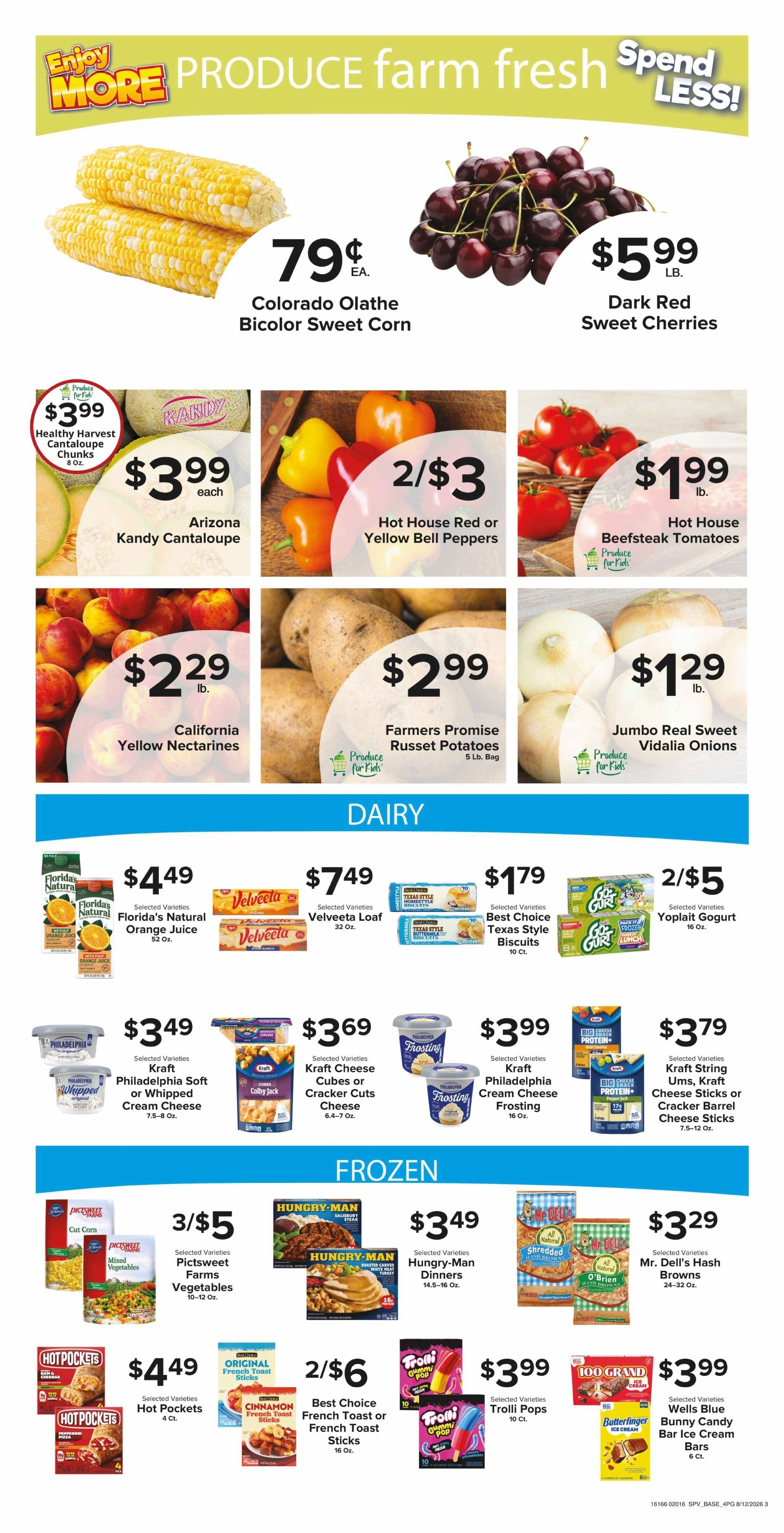 Sinclair Foods Weekly Ad August 12 - 18, 2026