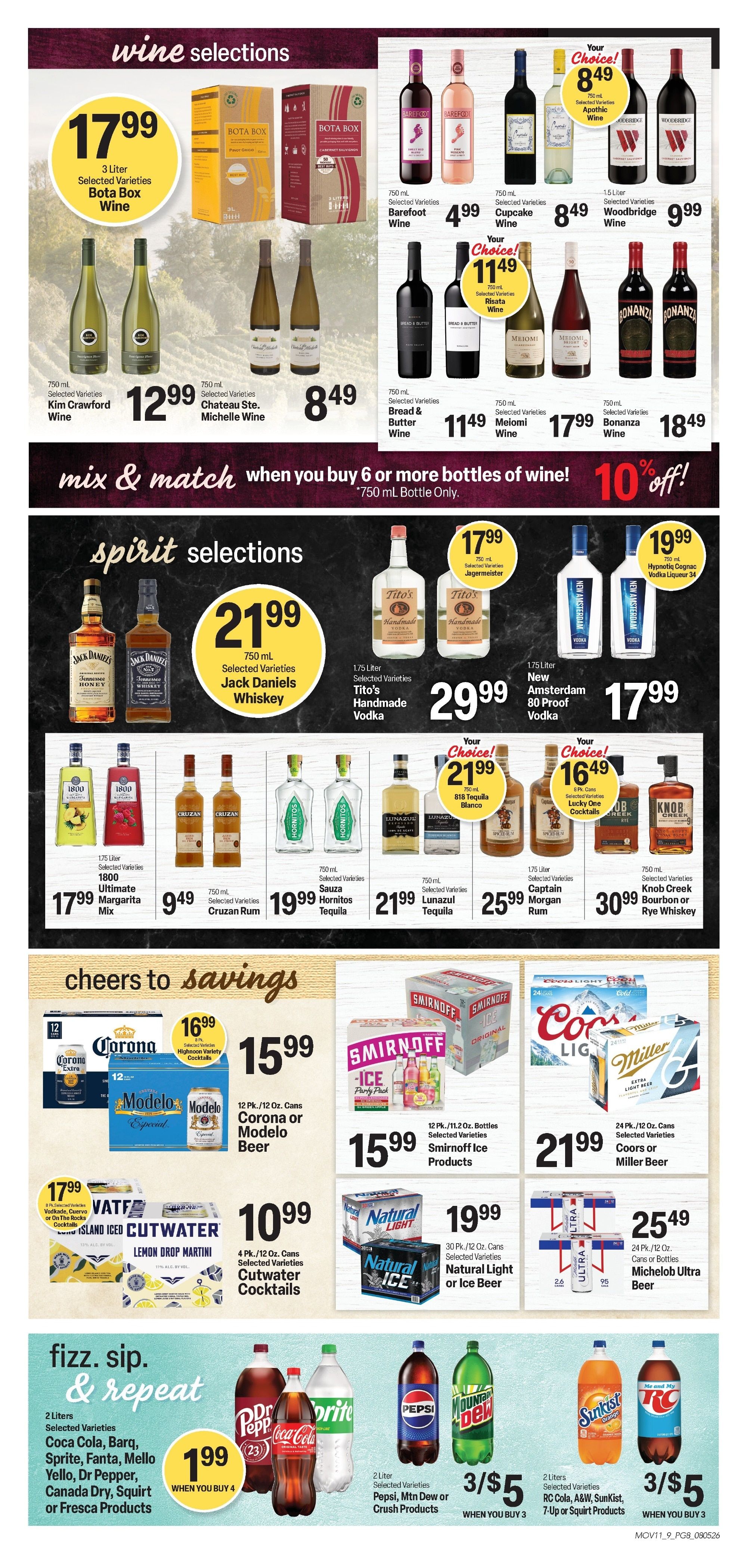 Price Cutter (West Plains, MO) Weekly Ad August 5 - 18, 2026