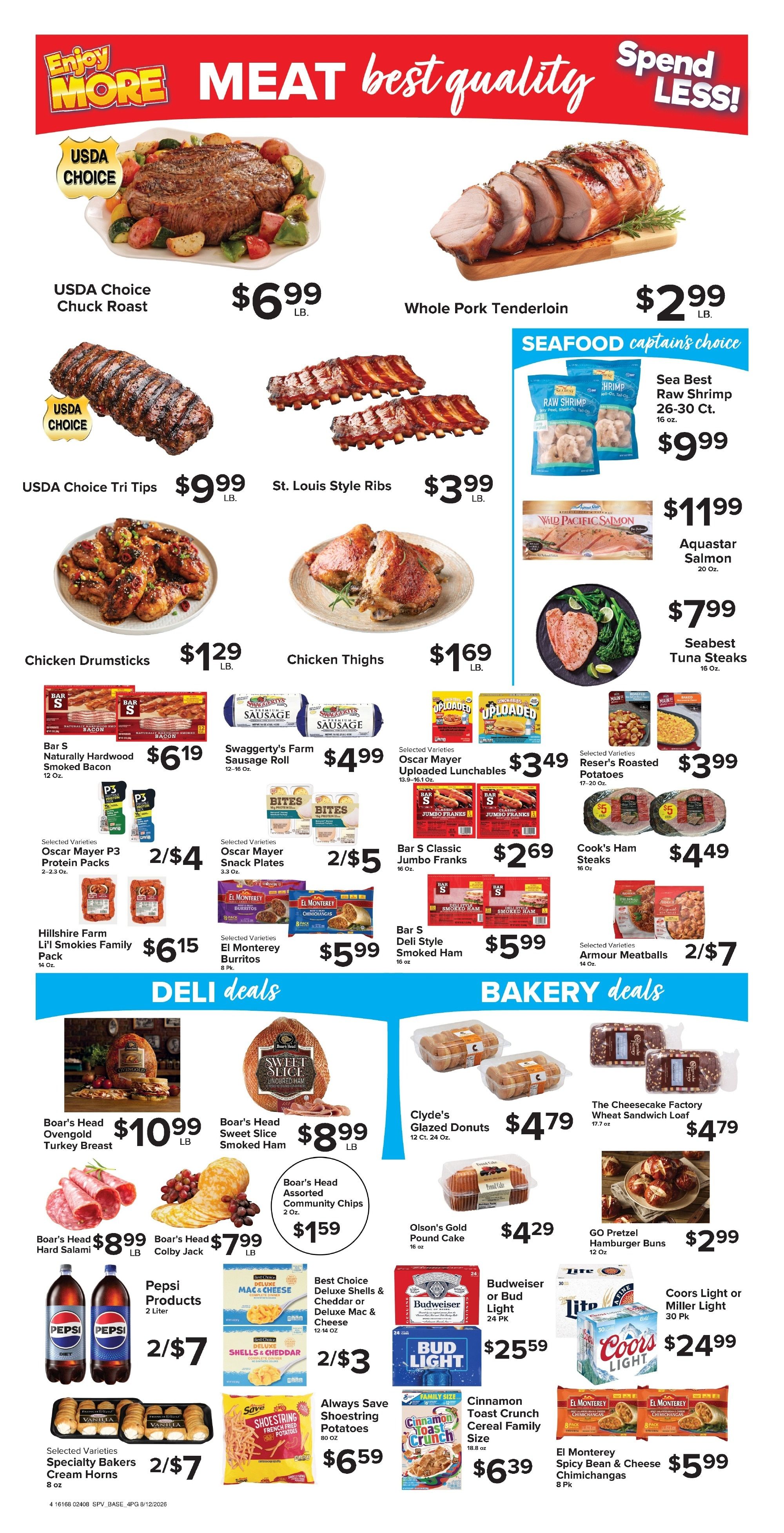Steeleville Marketplace Weekly Ad August 12 - 19, 2026