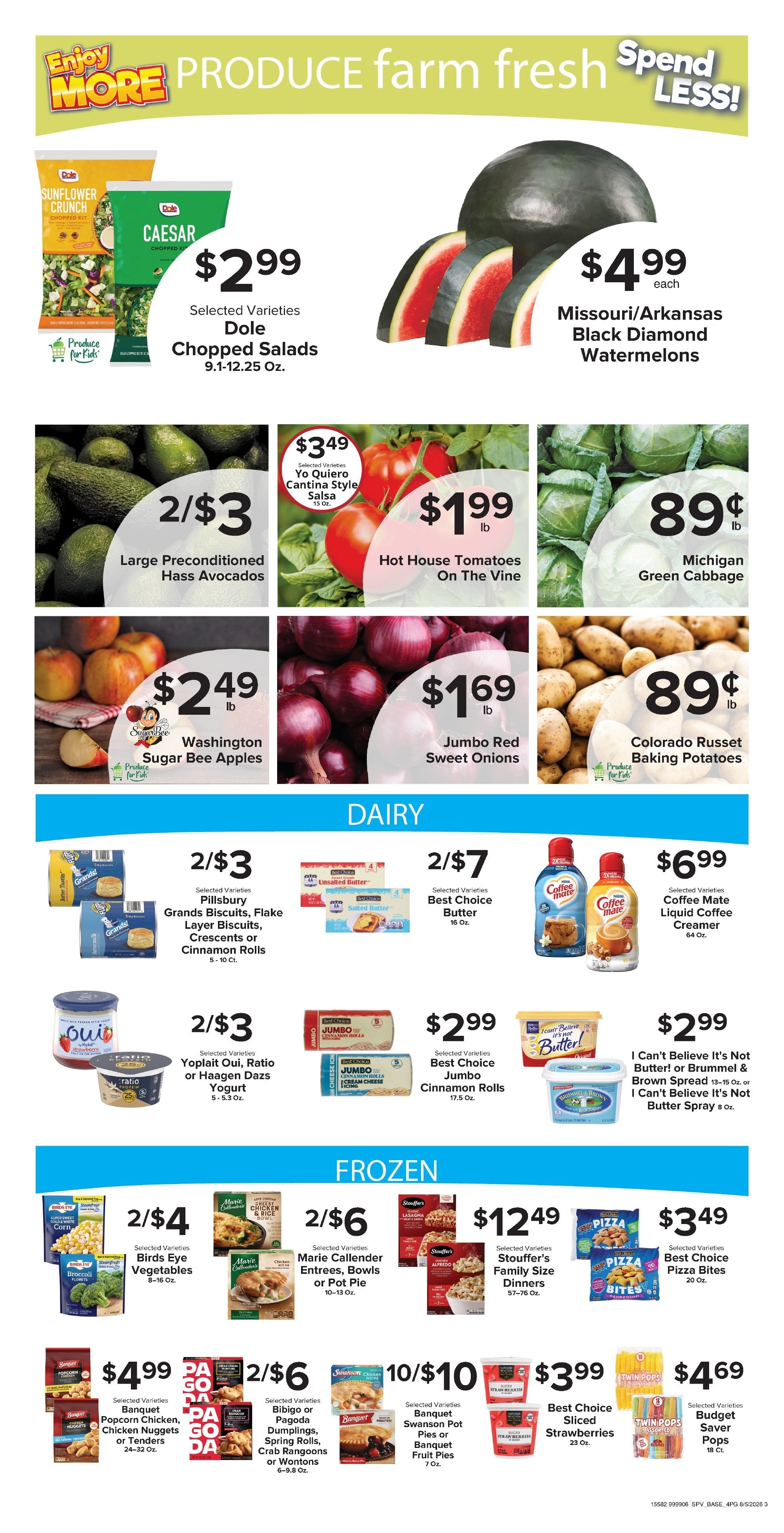 Steeleville Marketplace Weekly Ad August 5 - 12, 2026