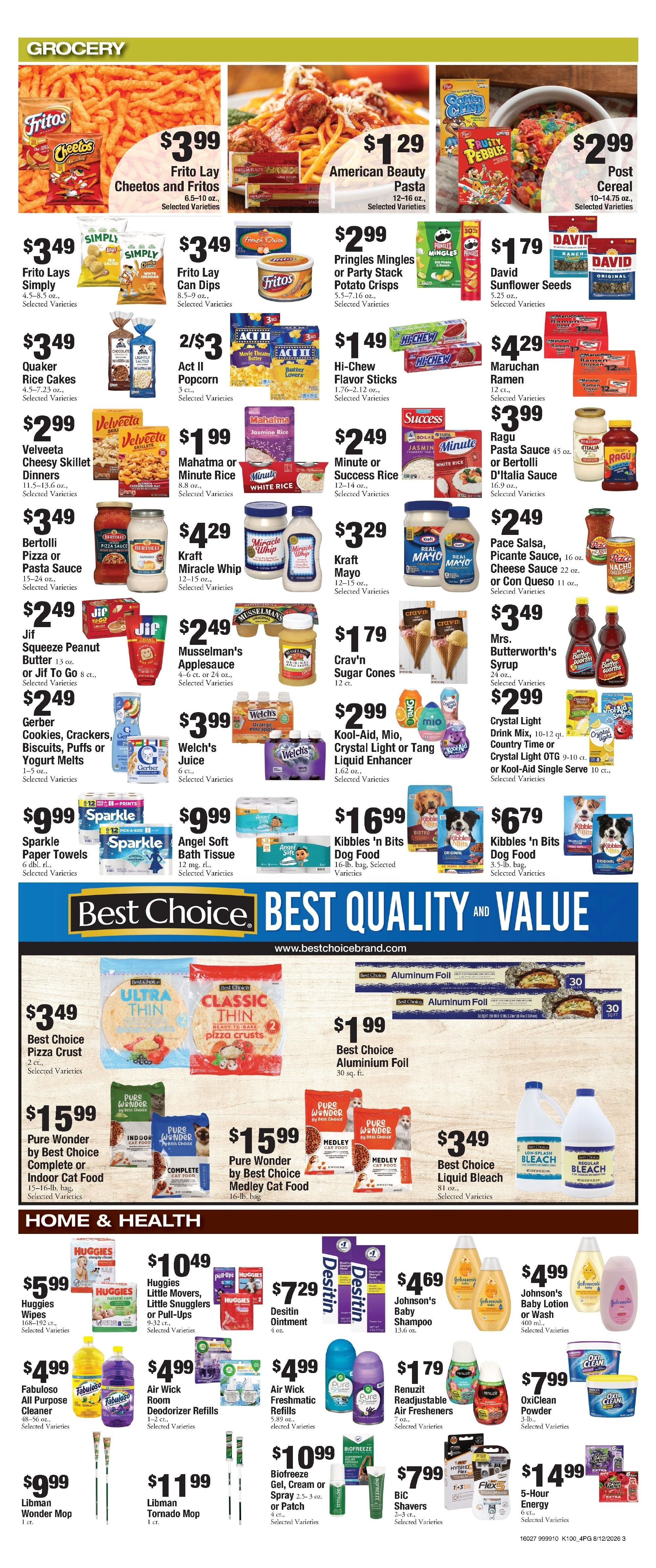 Sun Fresh (Kansas City, MO) Weekly Ad August 12 - 18, 2026