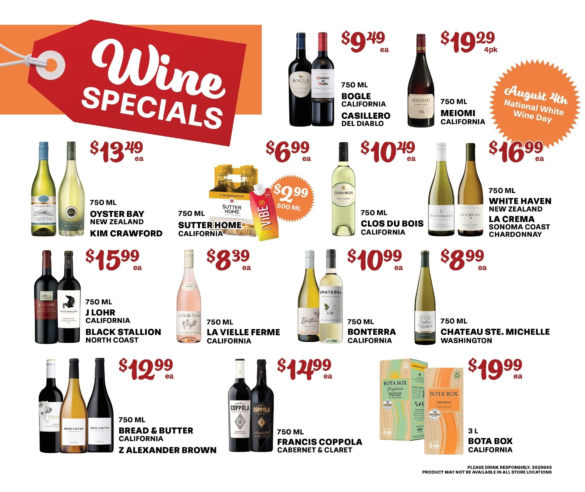 Price Cutter Beer, Wine and Spirits Weekly Ad August 5 - 31, 2026