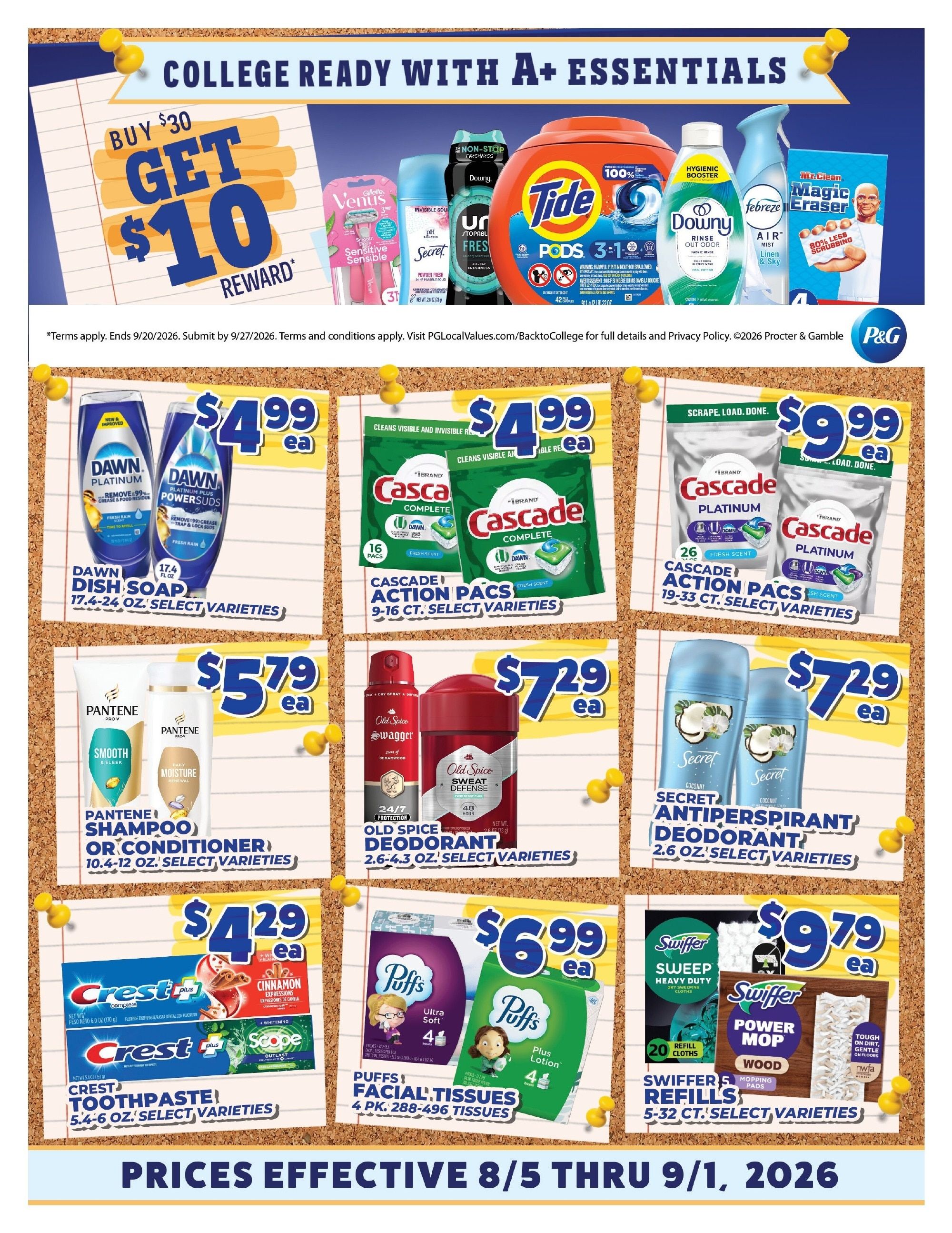 Price Cutter Monthly Digital Deals Weekly Ad August 5 - September 1, 2026