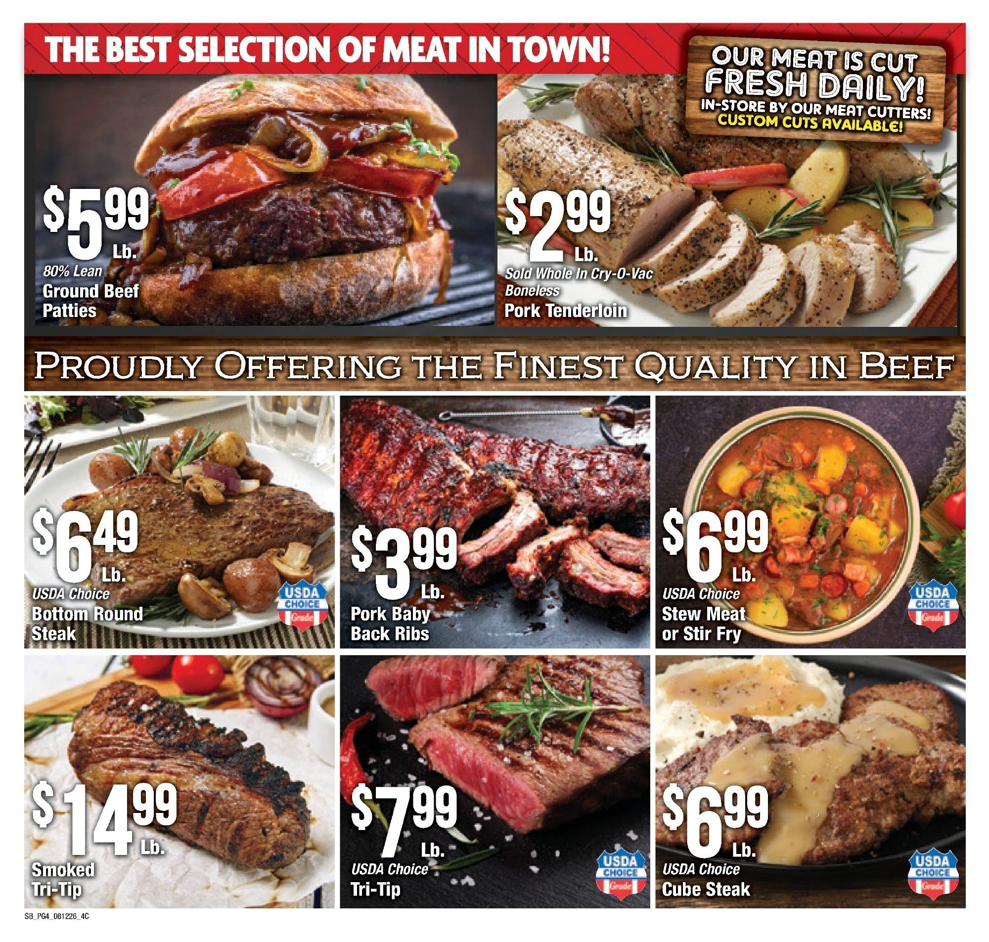 The Cameron Market Weekly Ad August 12 - 18, 2026