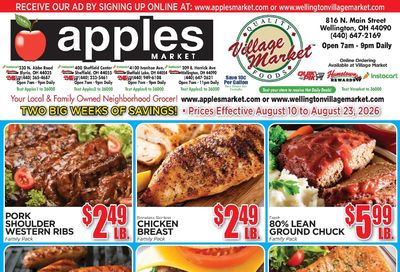Village Market Ohio Weekly Ad August 10 - 23, 2026