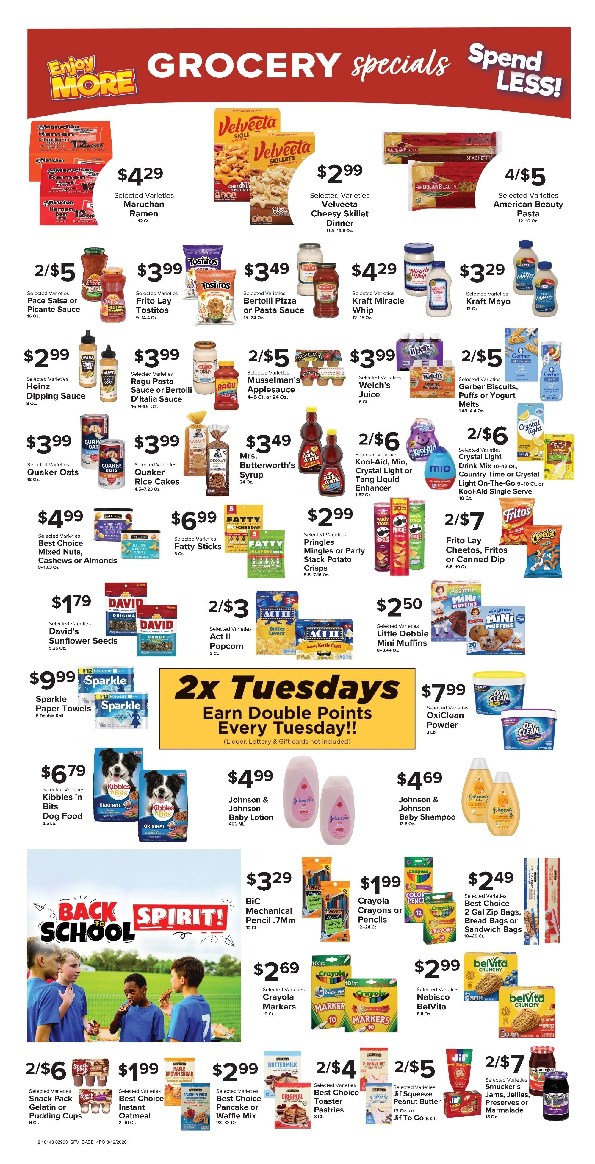 Your Country Mart Weekly Ad August 12 - 18, 2026
