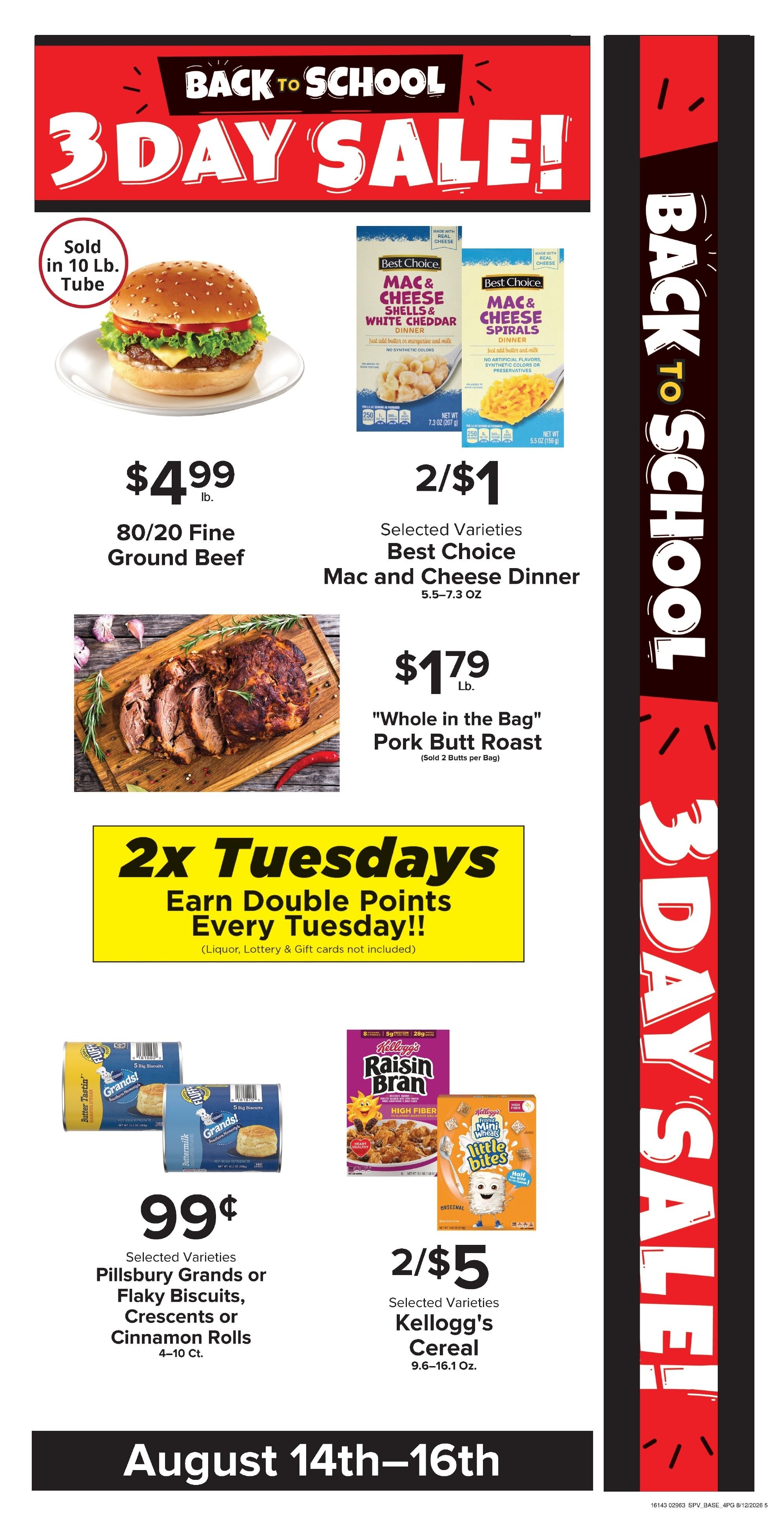 Your Country Mart Weekly Ad August 12 - 18, 2026