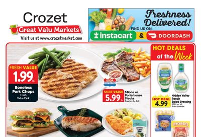 Crozet Market Weekly Ad August 12 - 18, 2026