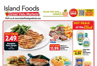 Island Foods Great Valu Weekly Ad August 12 - 18, 2026