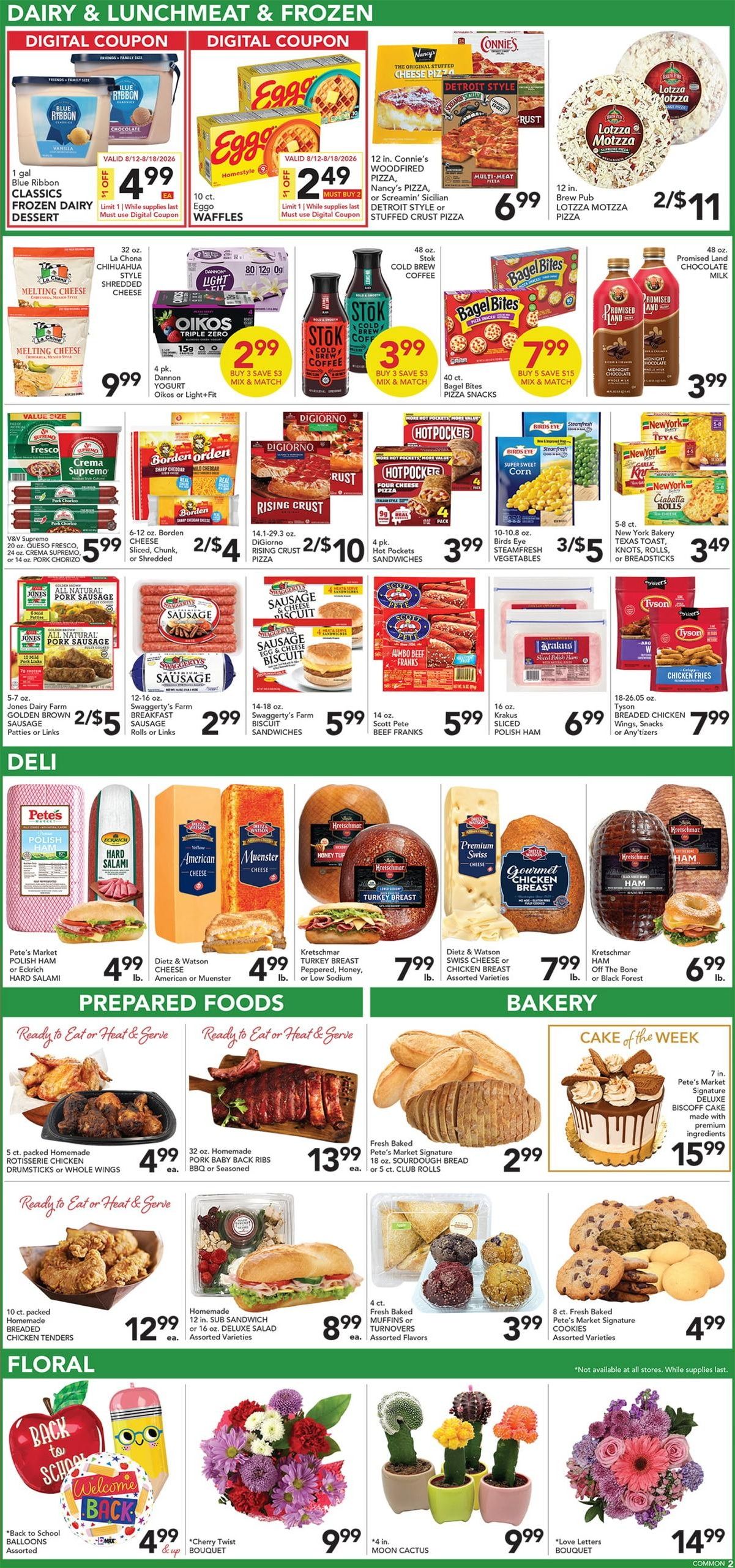 Pete's Fresh Market (Aurora–Eola Area, IL) Weekly Ad August 12 - 18, 2026