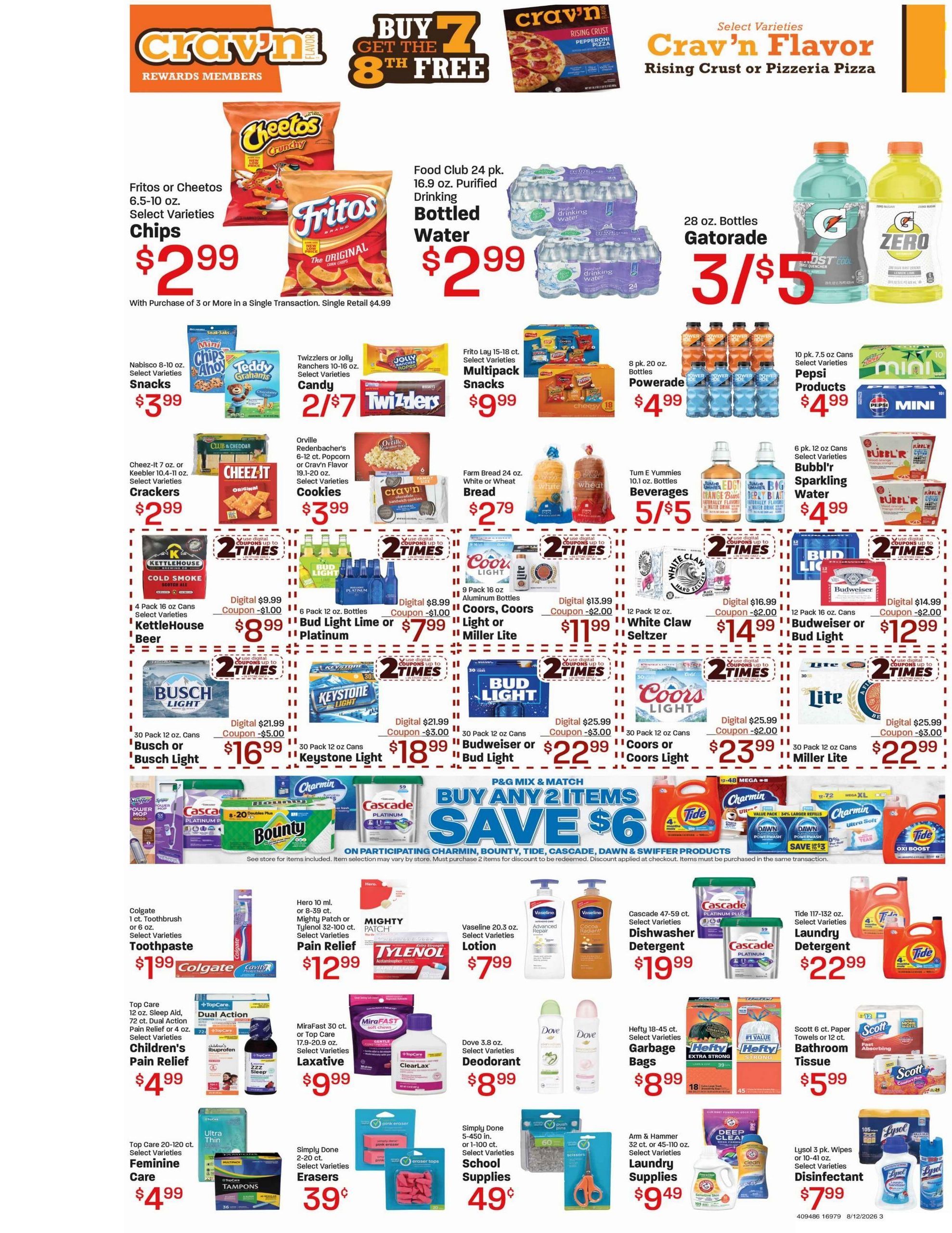 Reynold's Market (Baker Area, MT) Weekly Ad August 12 - 18, 2026