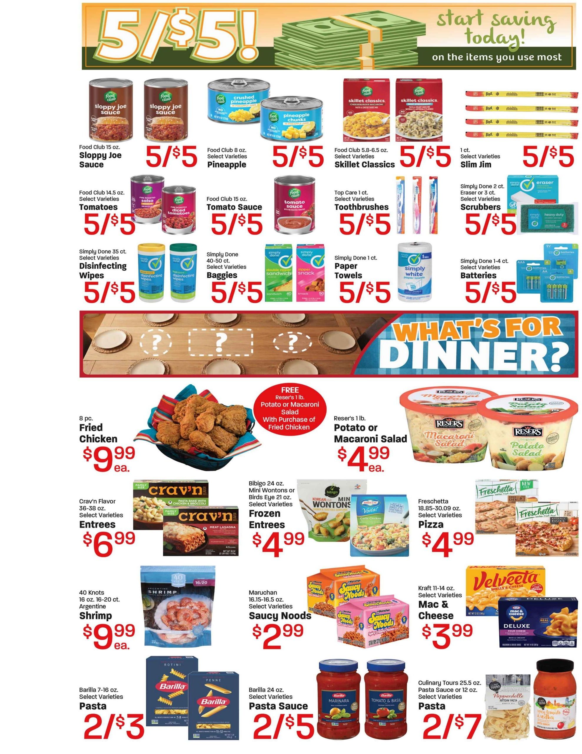 Reynold's Market (Baker Area, MT) Weekly Ad August 12 - 18, 2026