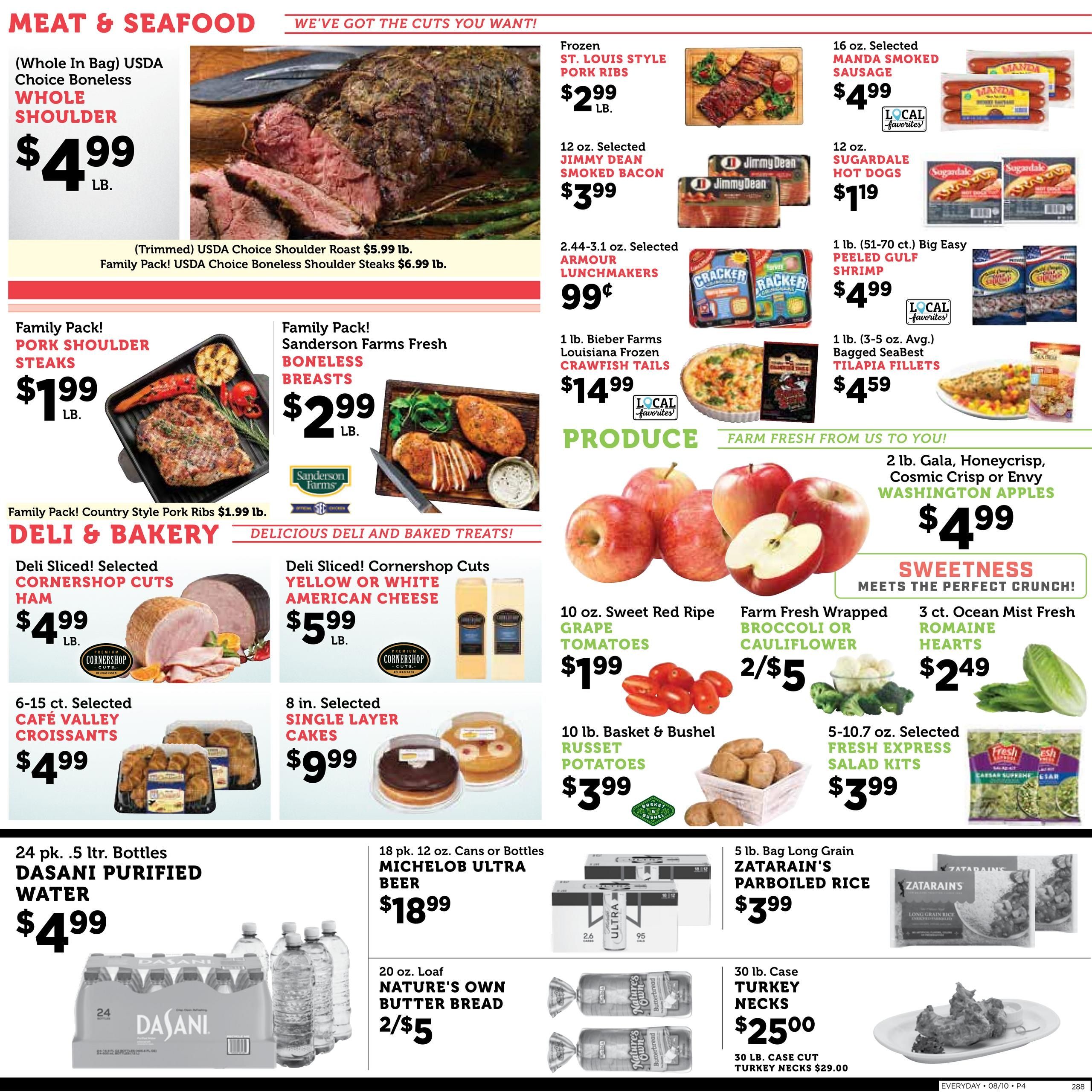 Treppendahl's Super Foods (Woodville Area, MS) Weekly Ad August 12 - 18, 2026
