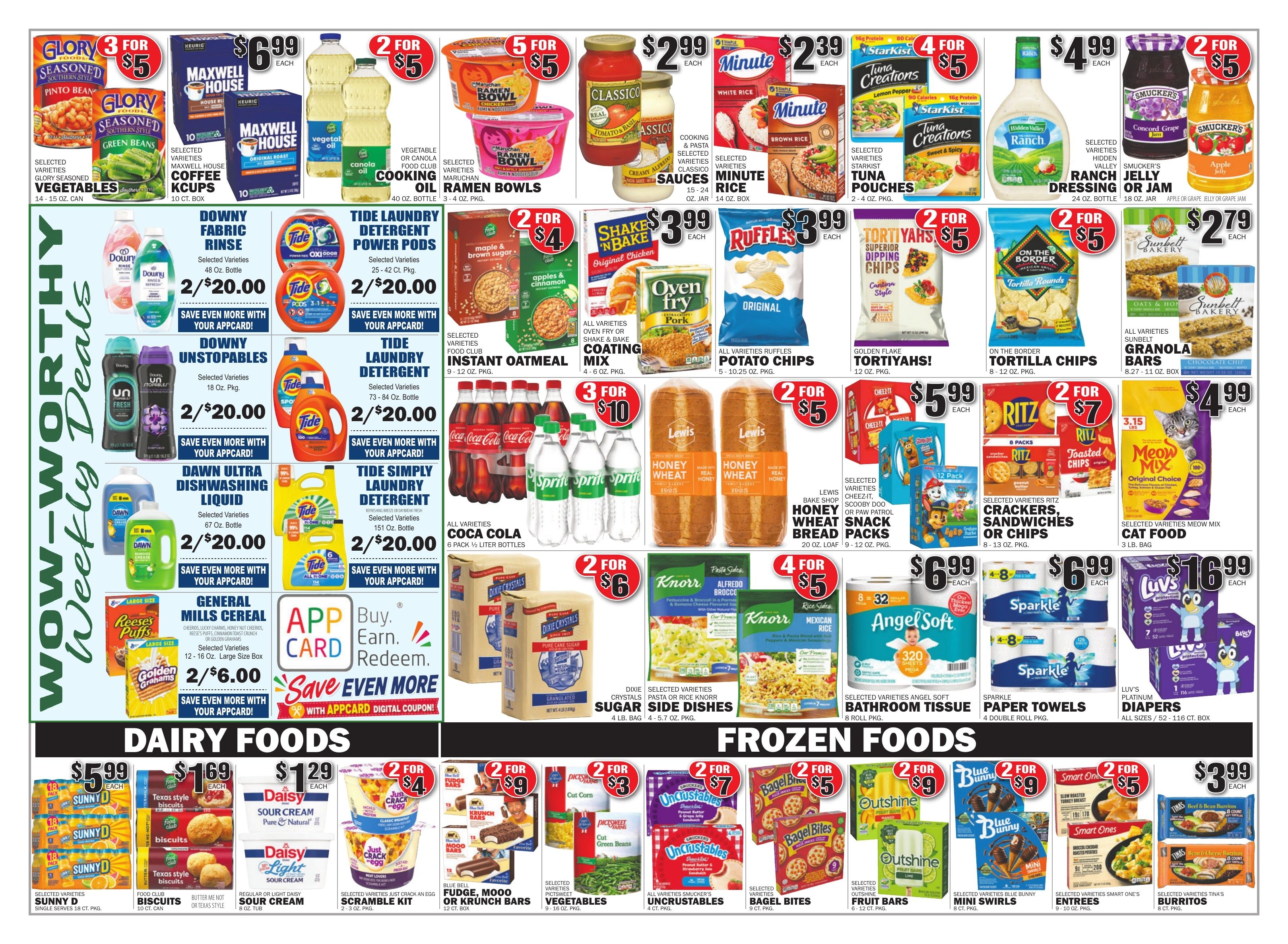 Gateway Foodland (Fosters, AL) Weekly Ad August 12 - 18, 2026