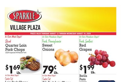 Sparkle Markets (Columbiana, OH) Weekly Ad August 13 - 19, 2026