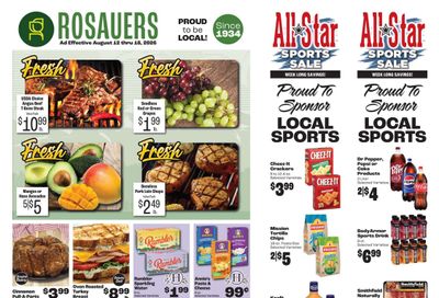 Rosauers (Missoula–Milltown Area, MT) Weekly Ad August 12 - 18, 2026