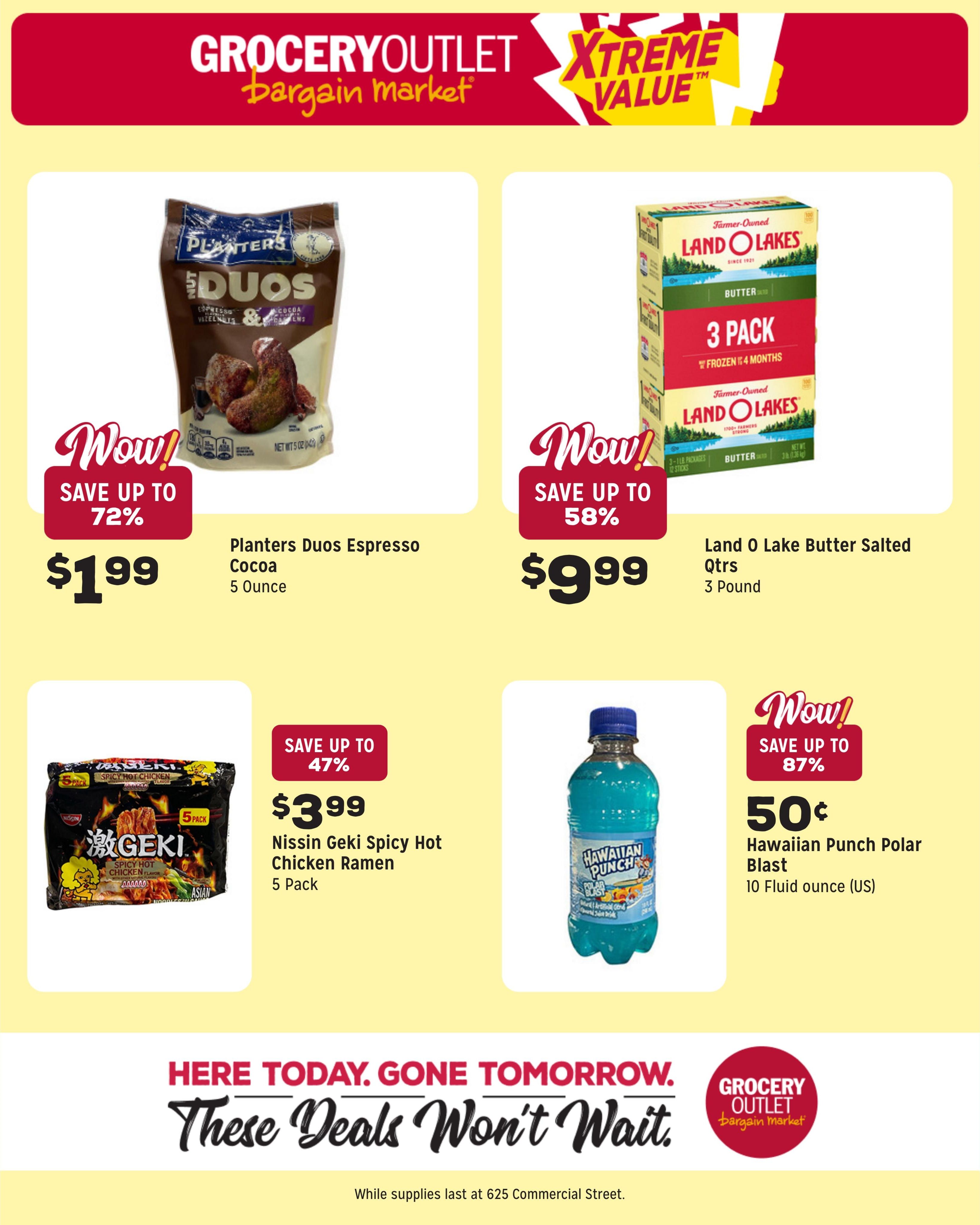 Grocery Outlet (Eureka–Cutten Area, CA) Weekly Ad August 12 - 18, 2026
