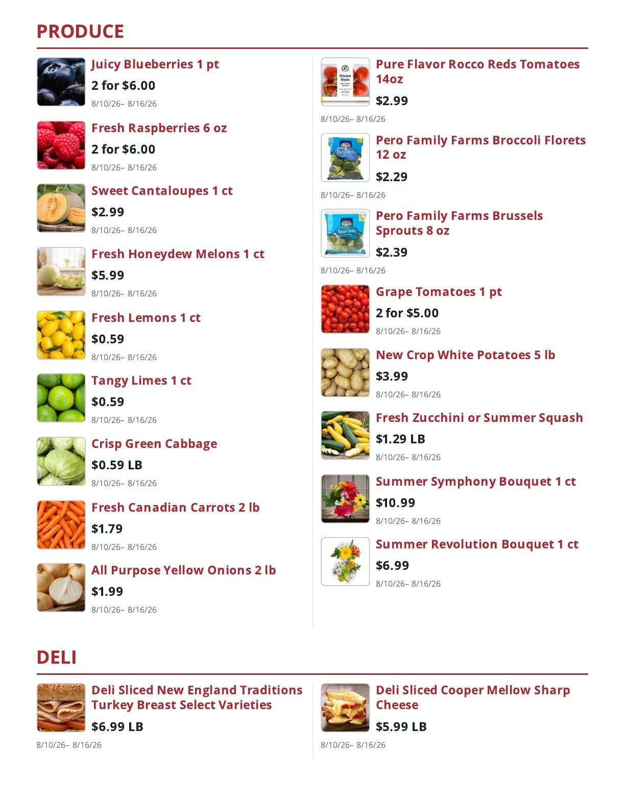 Gregg's Market Place (Whitney Point, NY) Weekly Ad August 10 - 16, 2026