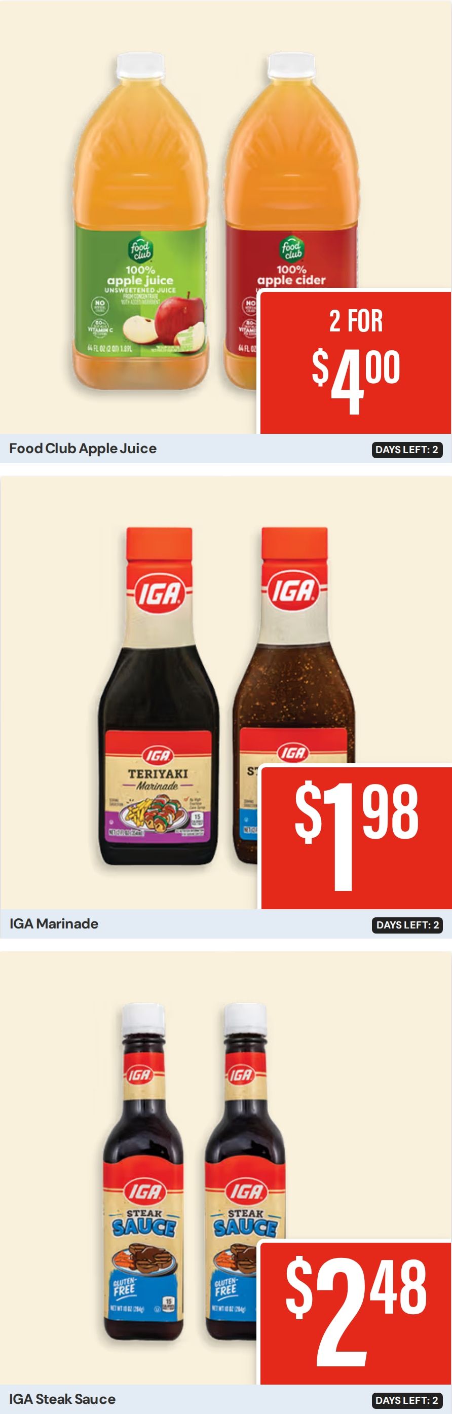 Emlenton IGA Weekly Ad August 9 - 15, 2026