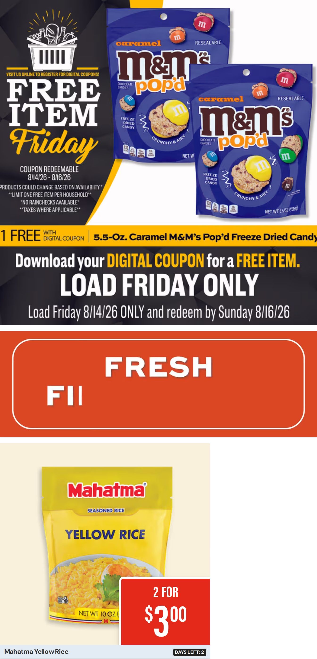 Emlenton IGA Weekly Ad August 9 - 15, 2026