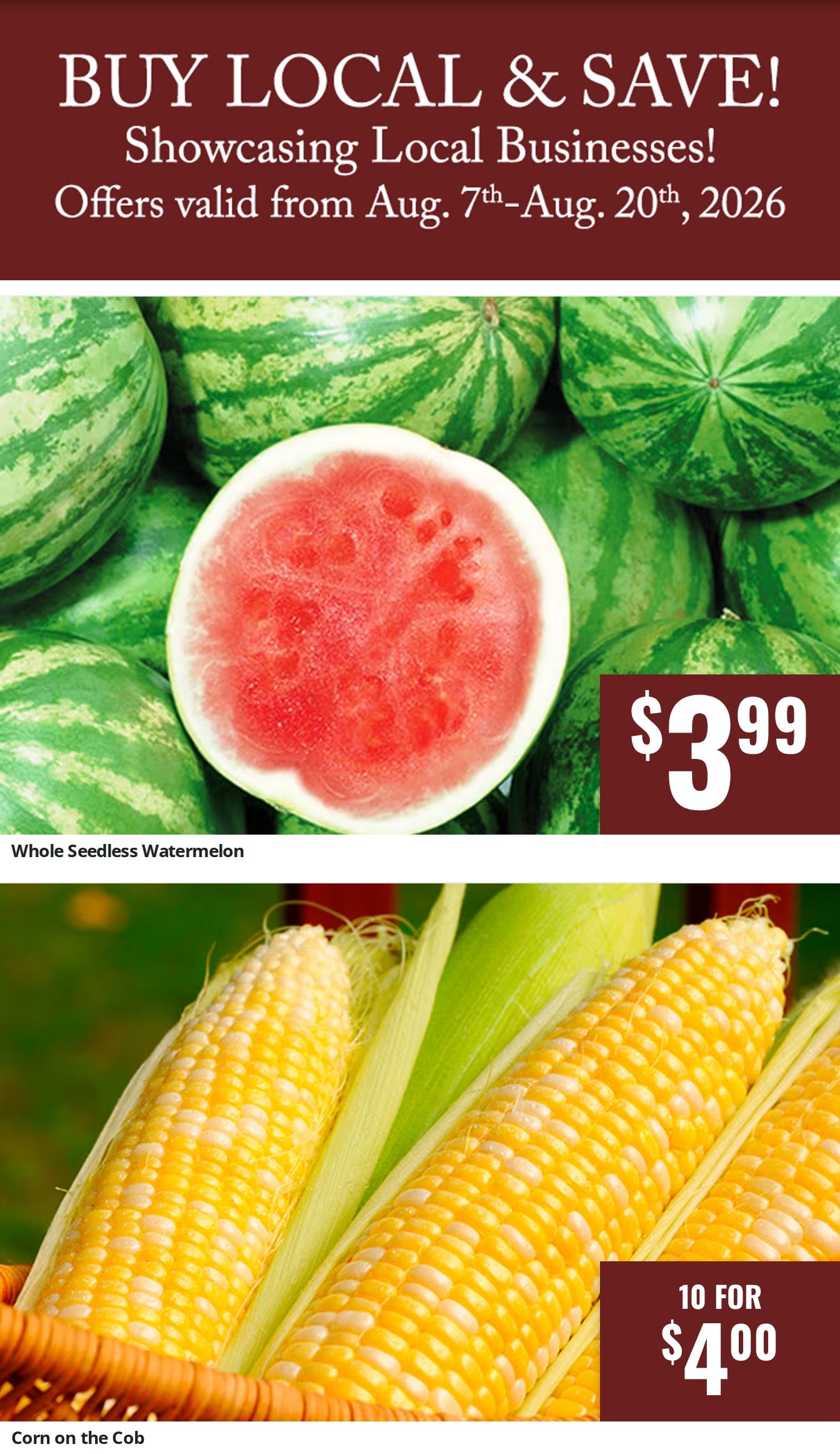 Henning's Market Weekly Ad August 7 - 20, 2026