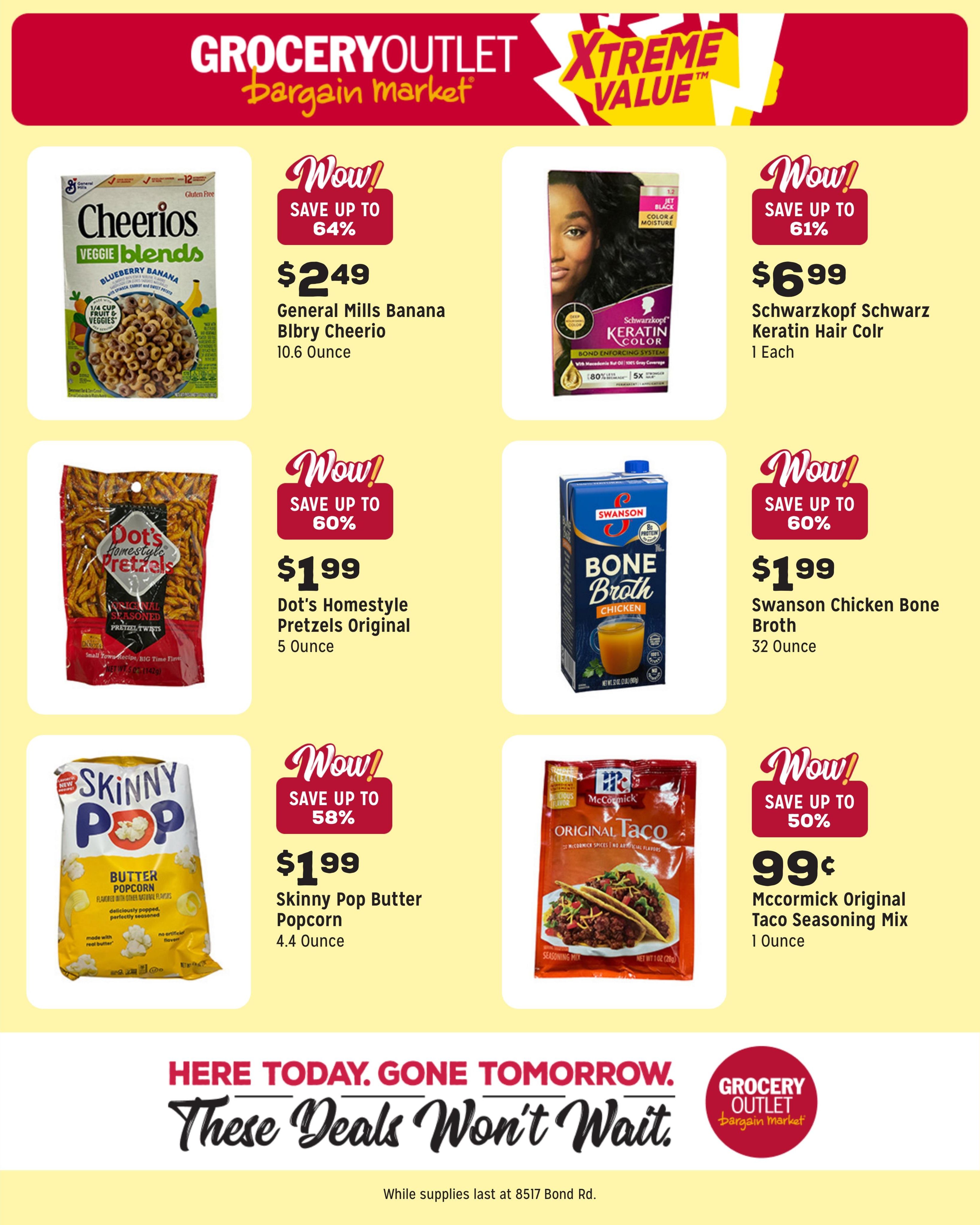 Grocery Outlet (Elk Grove–Sacramento Area, CA) Weekly Ad August 12 - 18, 2026