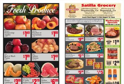 Satilla Grocery Weekly Ad August 12 - 18, 2026