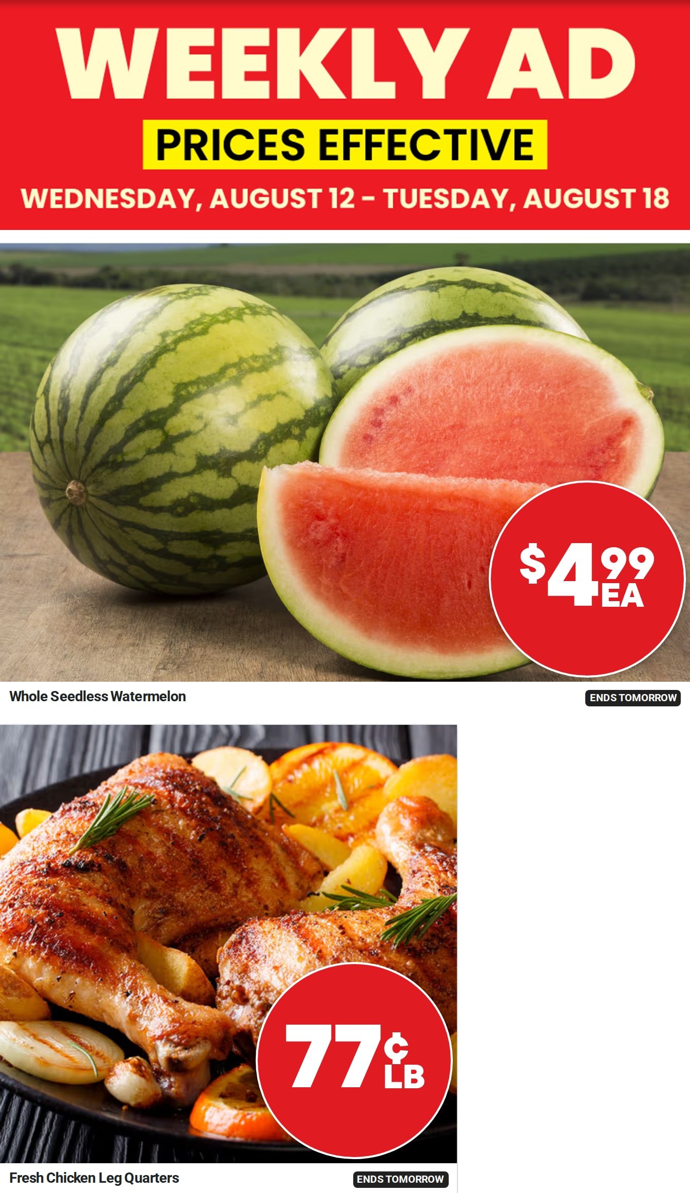 Harvest Fare (Fallston, MD) Weekly Ad August 12 - 18, 2026