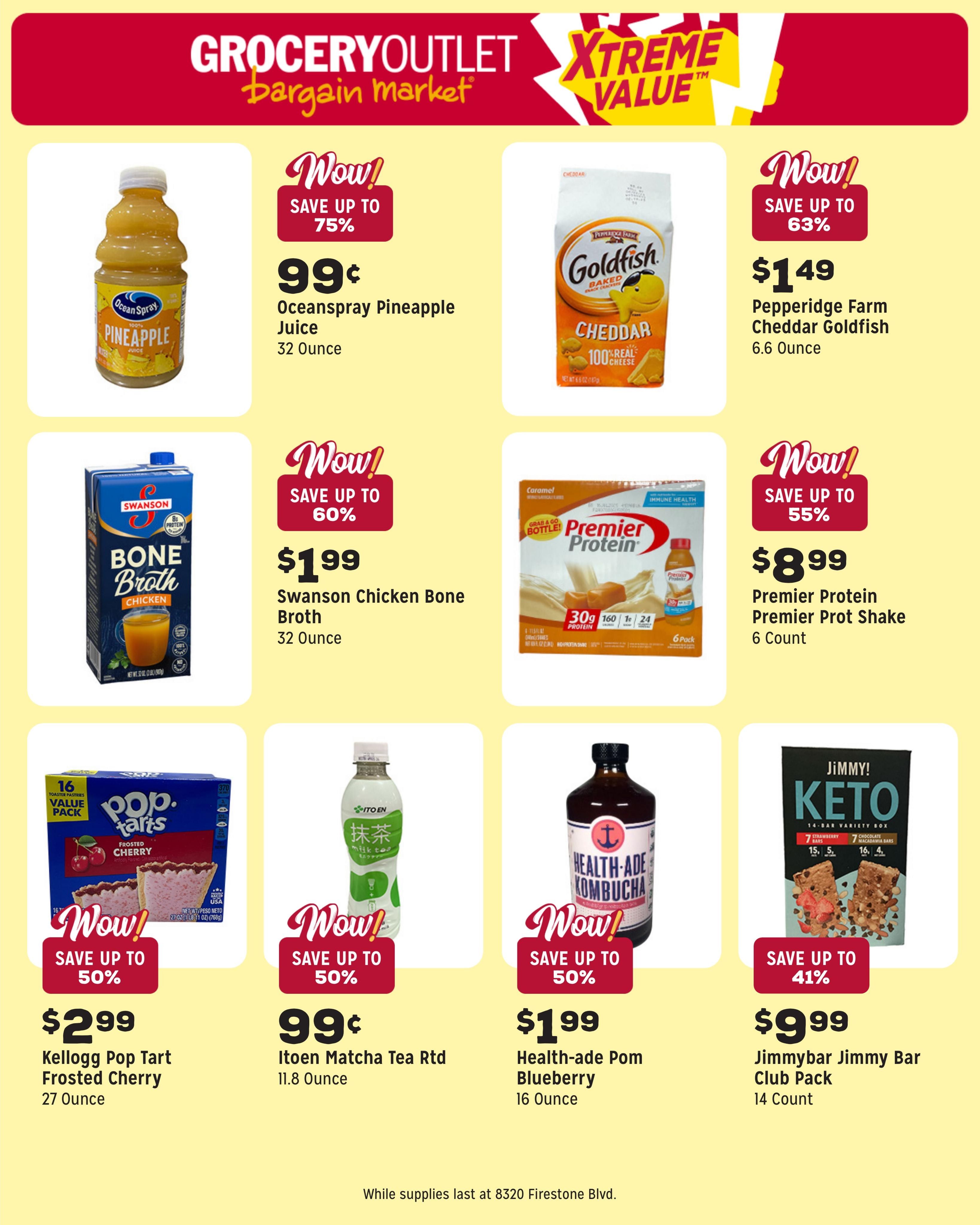 Grocery Outlet (Downey Area, CA) Weekly Ad August 12 - 18, 2026