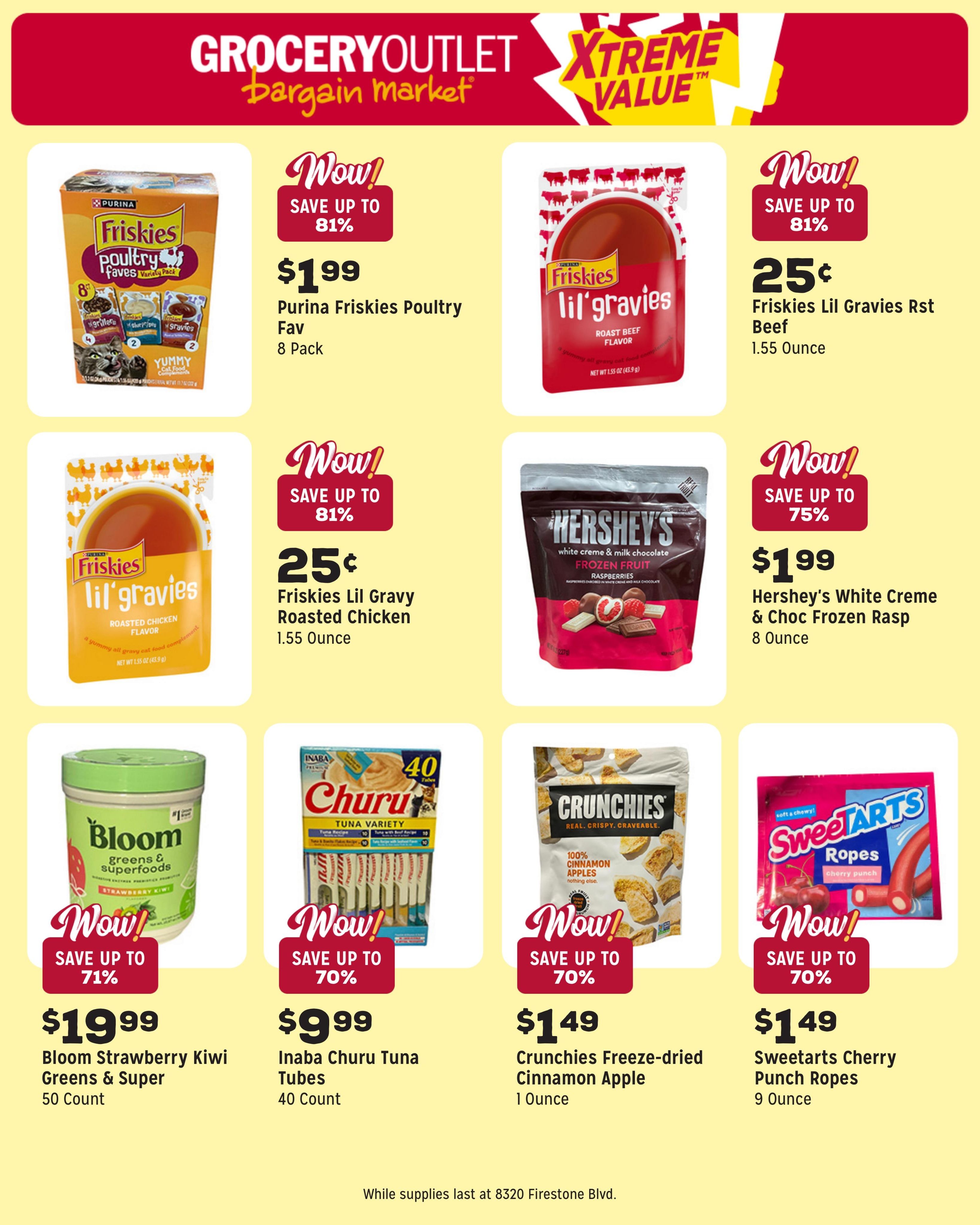 Grocery Outlet (Downey Area, CA) Weekly Ad August 12 - 18, 2026