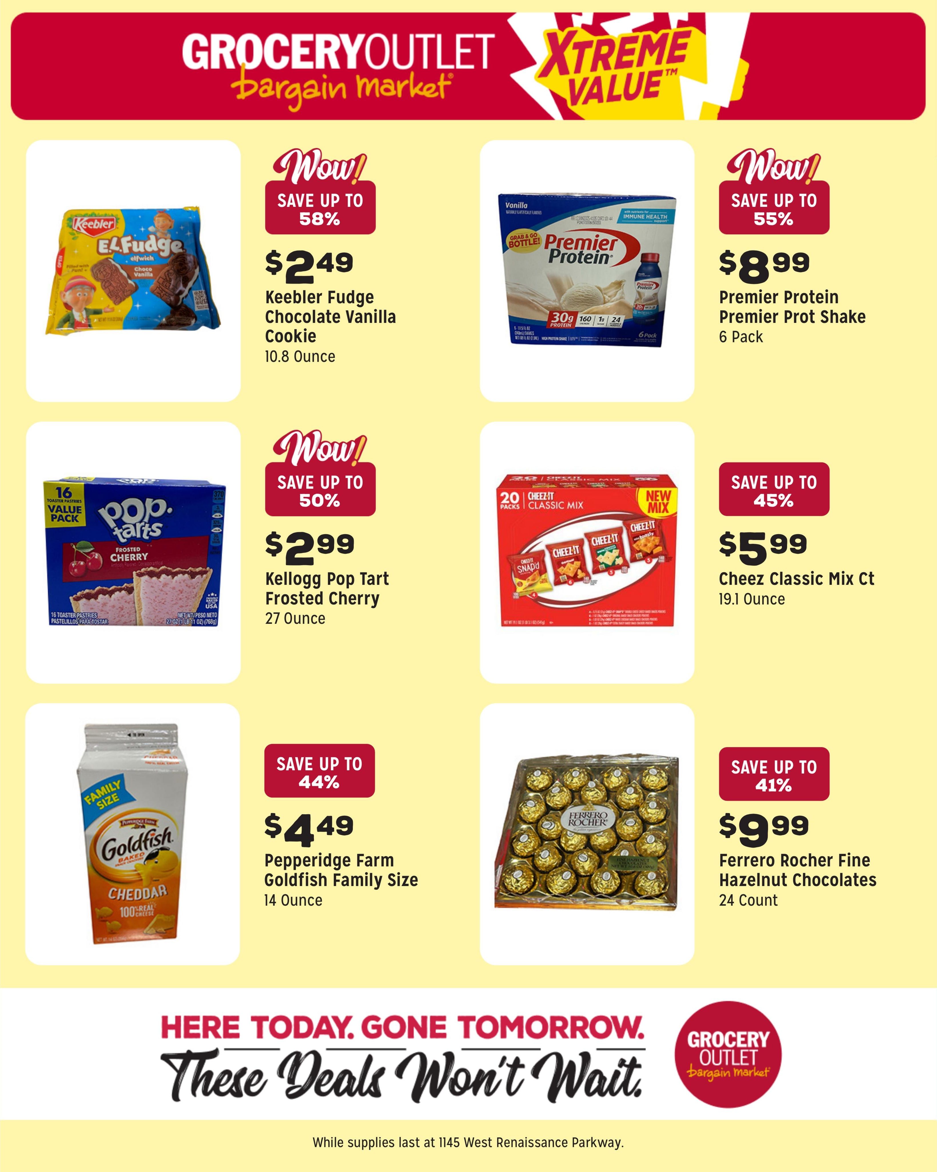Grocery Outlet (San Bernardino–Rialto Area, CA) Weekly Ad August 12 - 18, 2026