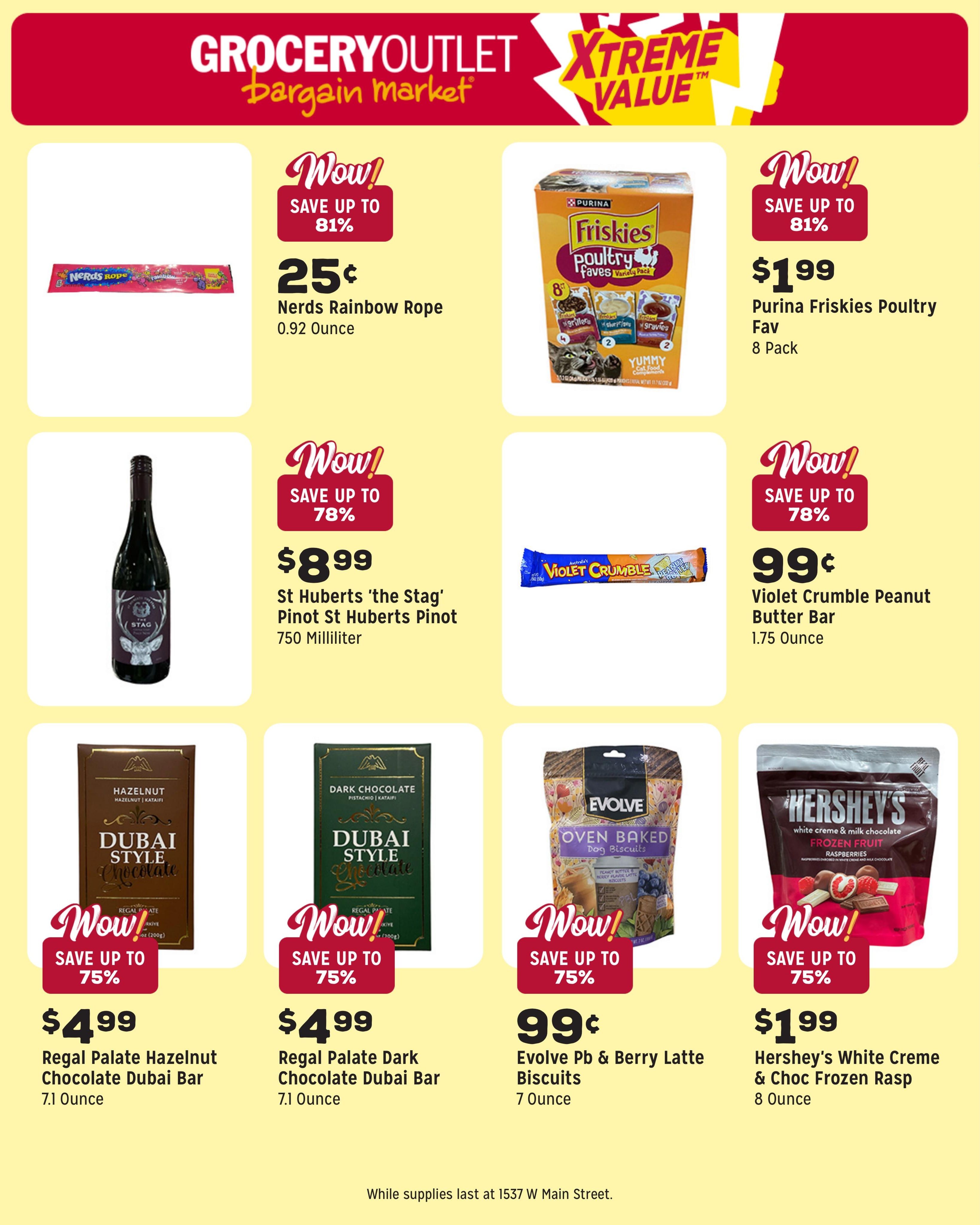 Grocery Outlet (Heber–Holtville Area, CA) Weekly Ad August 12 - 18, 2026